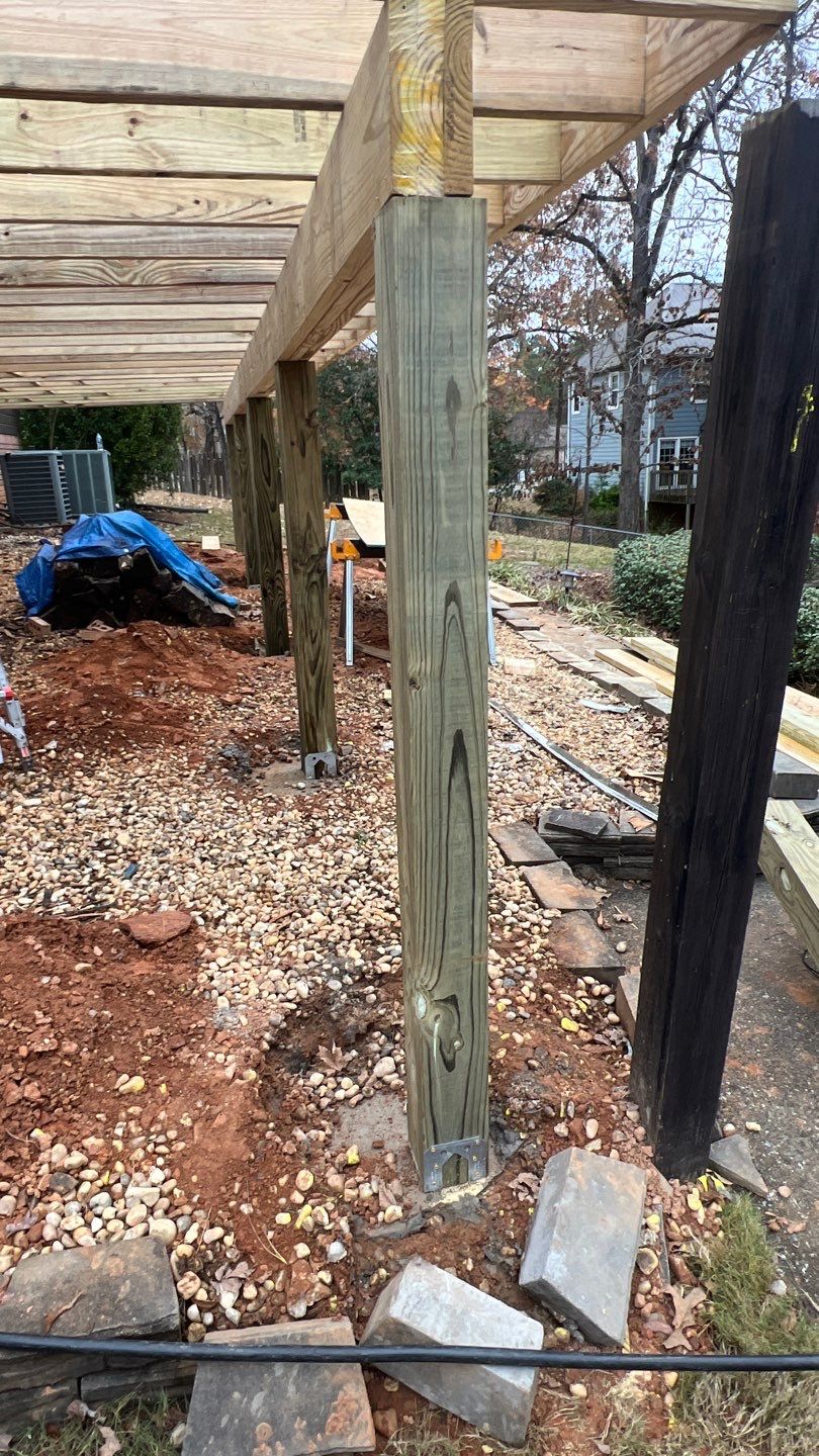 Russet Woods - Deck by Pillar and Pine