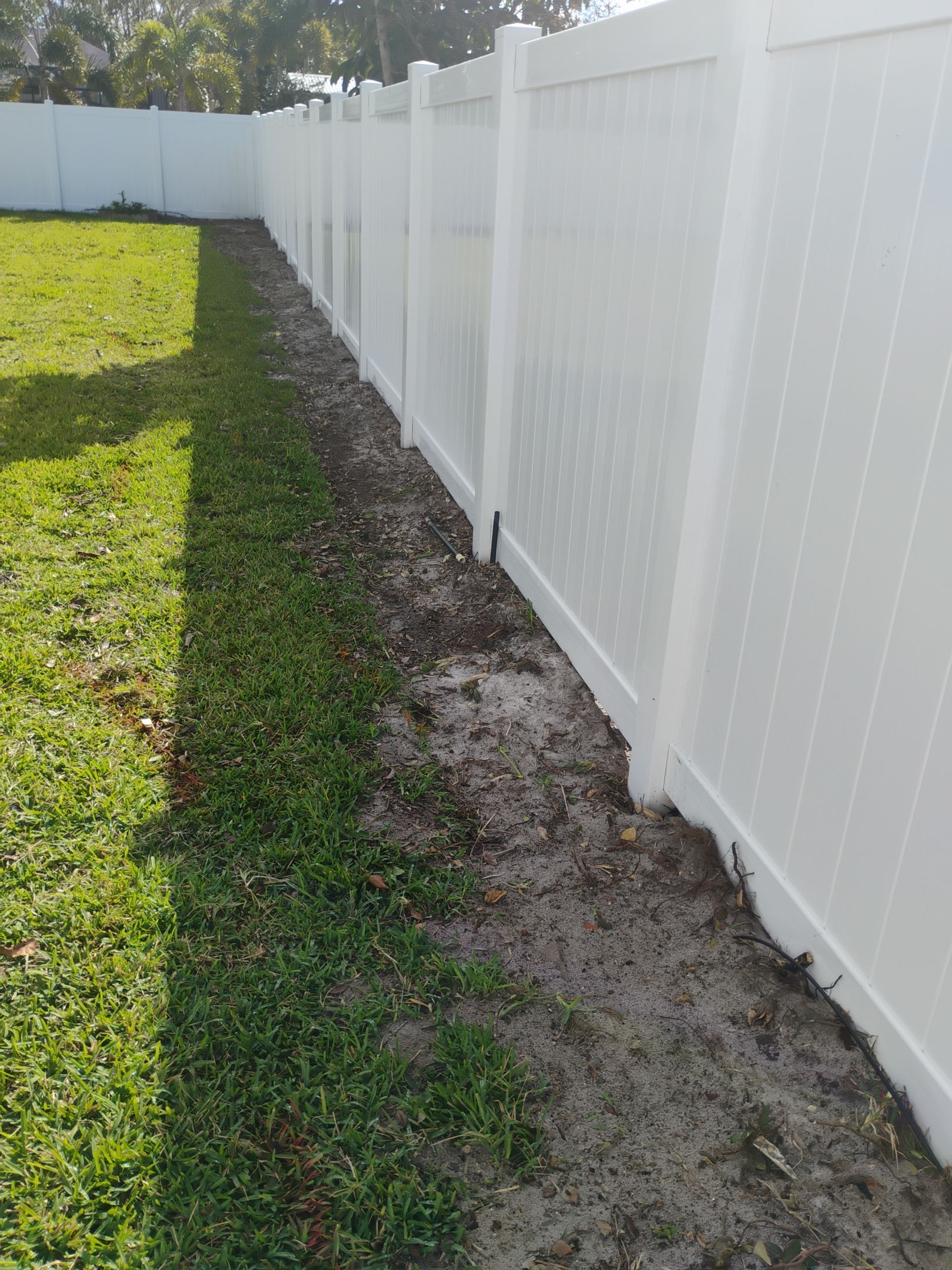 Vinyl Fence Install in Bradenton by True Fence LLC