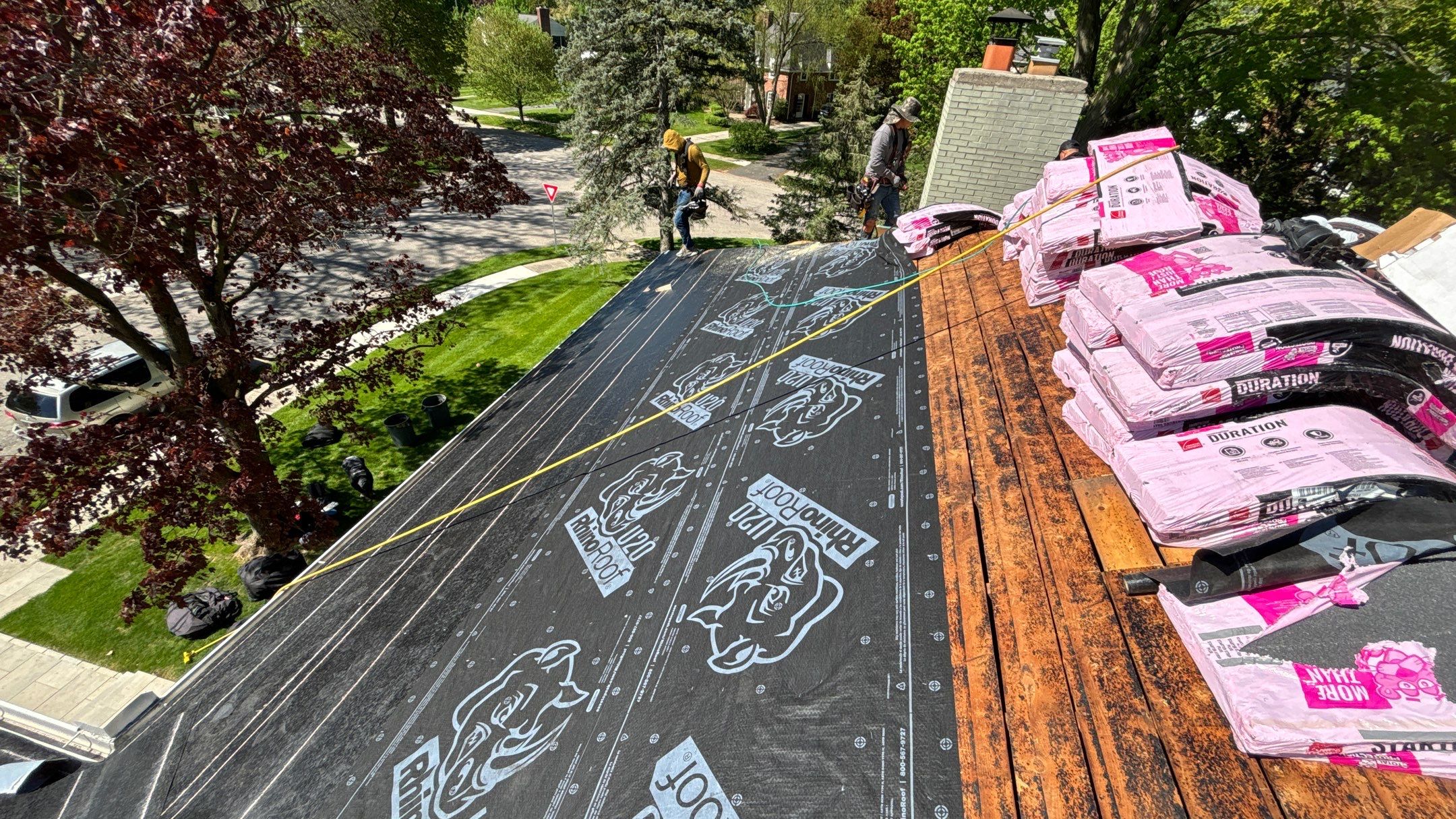 Roof Replacement using Owens Corning Duration by 180 Contractors