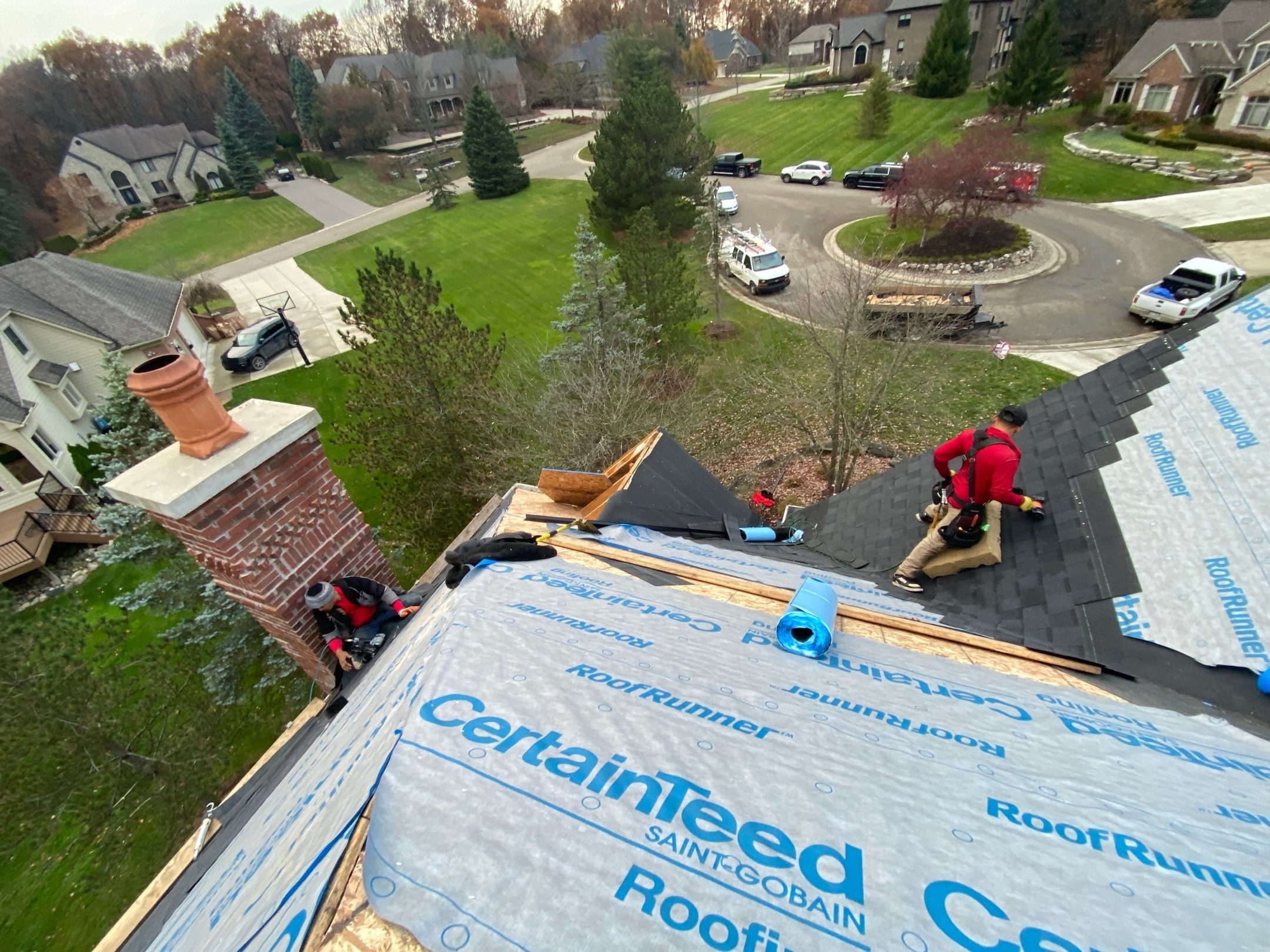 Roof Replacement using CertainTeed Landmark by 180 Contractors