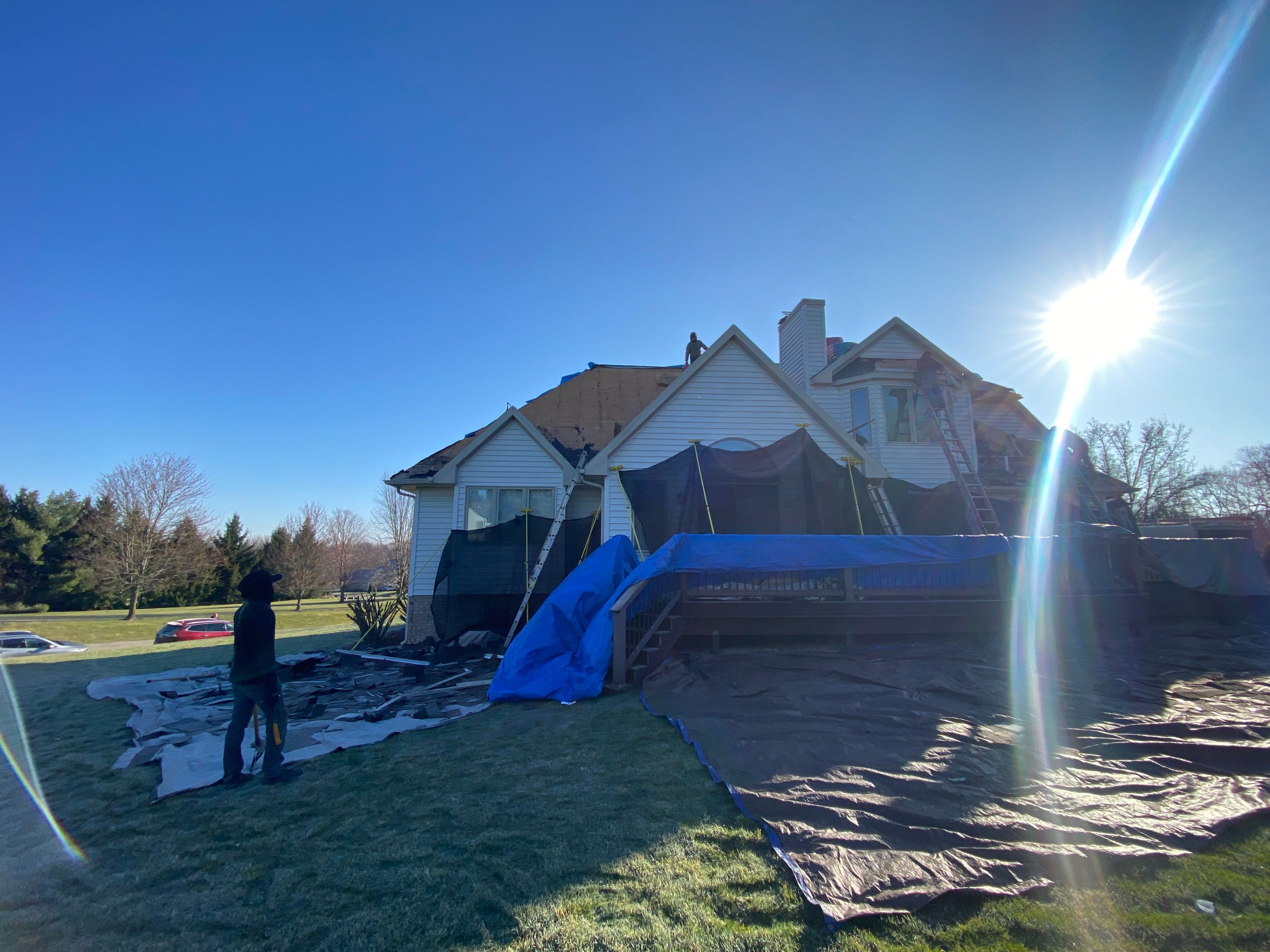 Roof Replacement using CertainTeed Landmark by 180 Contractors