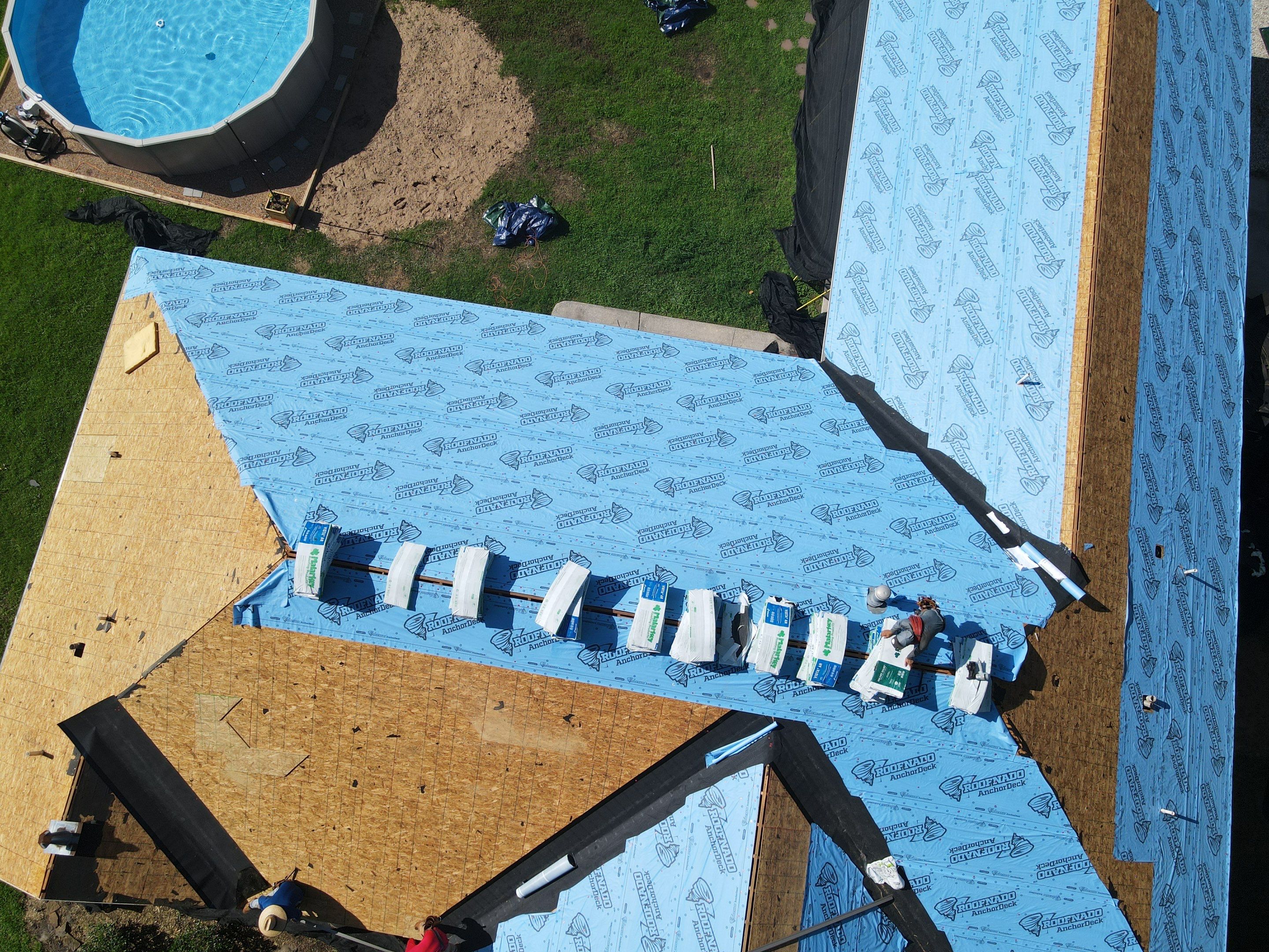 Residential Roofing Installation using Malarkey Vista Impact Resistant by Roof Concepts Construction