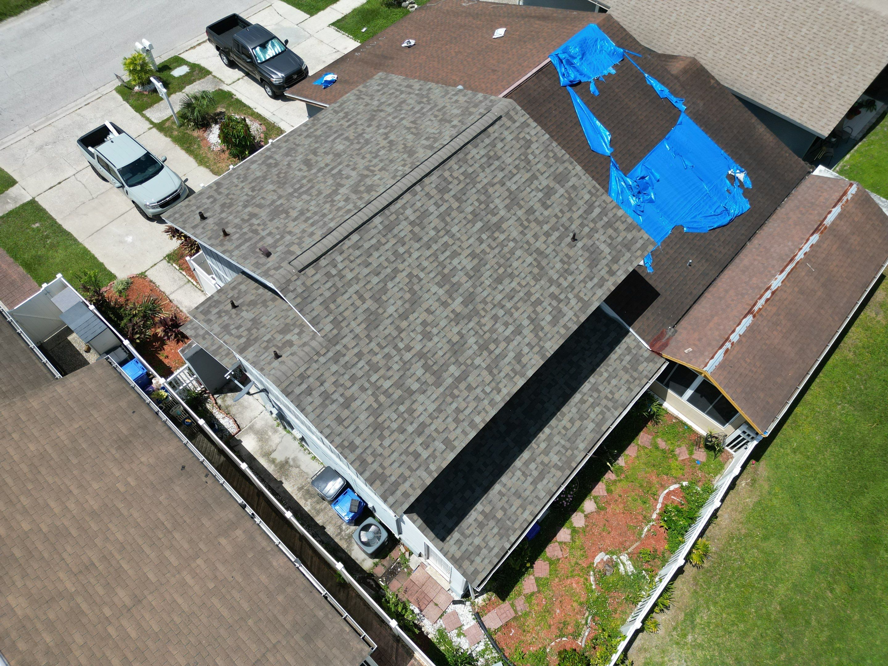 Roof Replacement in Tampa, FL. by Steadfast Roofing 