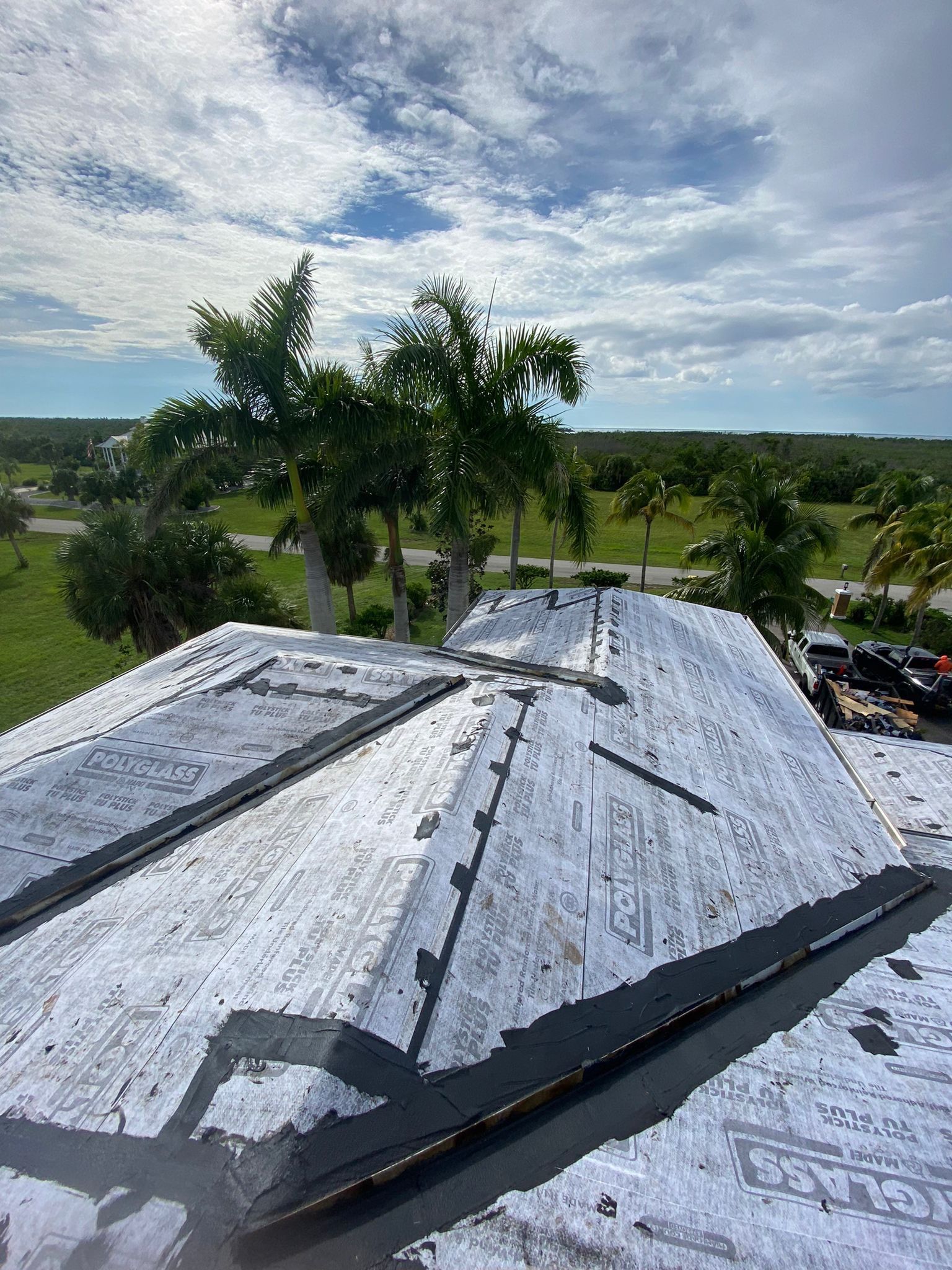 Punta Gorda Concrete Tile Roof Replacement by Four Peaks Roofing
