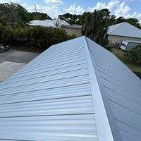 24ga 1" Nail-Strip Mill Finish  by Total Roofing System The Metal Roof Experts