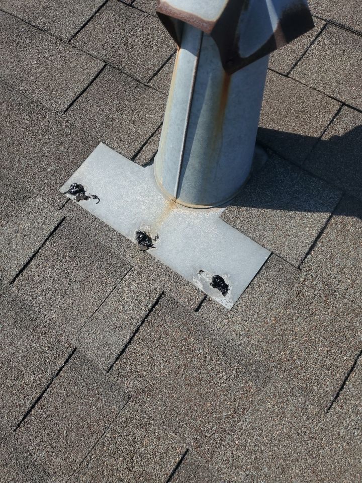 Chimney Cap Replacement with Roof Repairs by Lighthouse Roofing