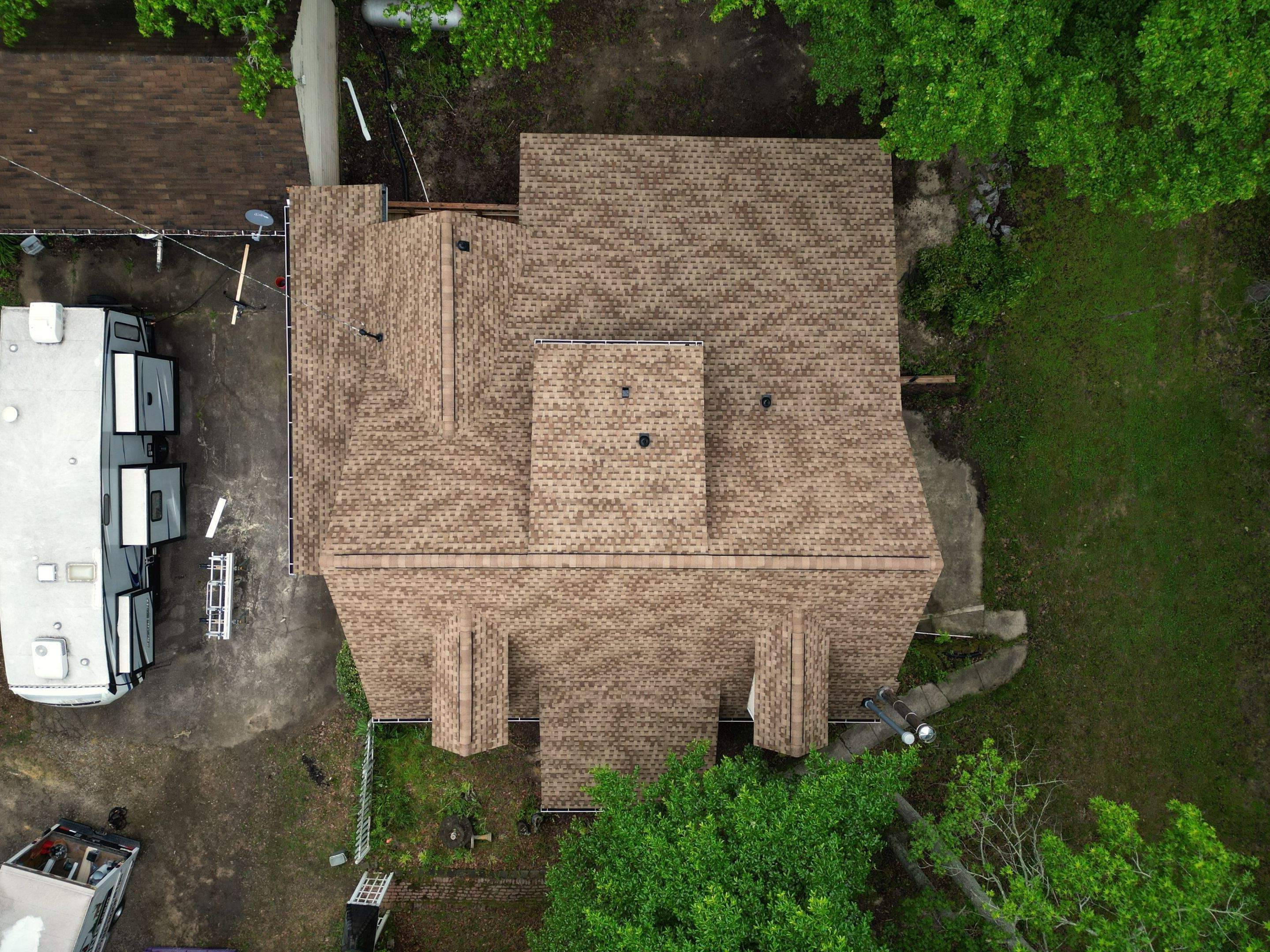 Roof Replacement and cover porch by Deerfield Roofing LLC