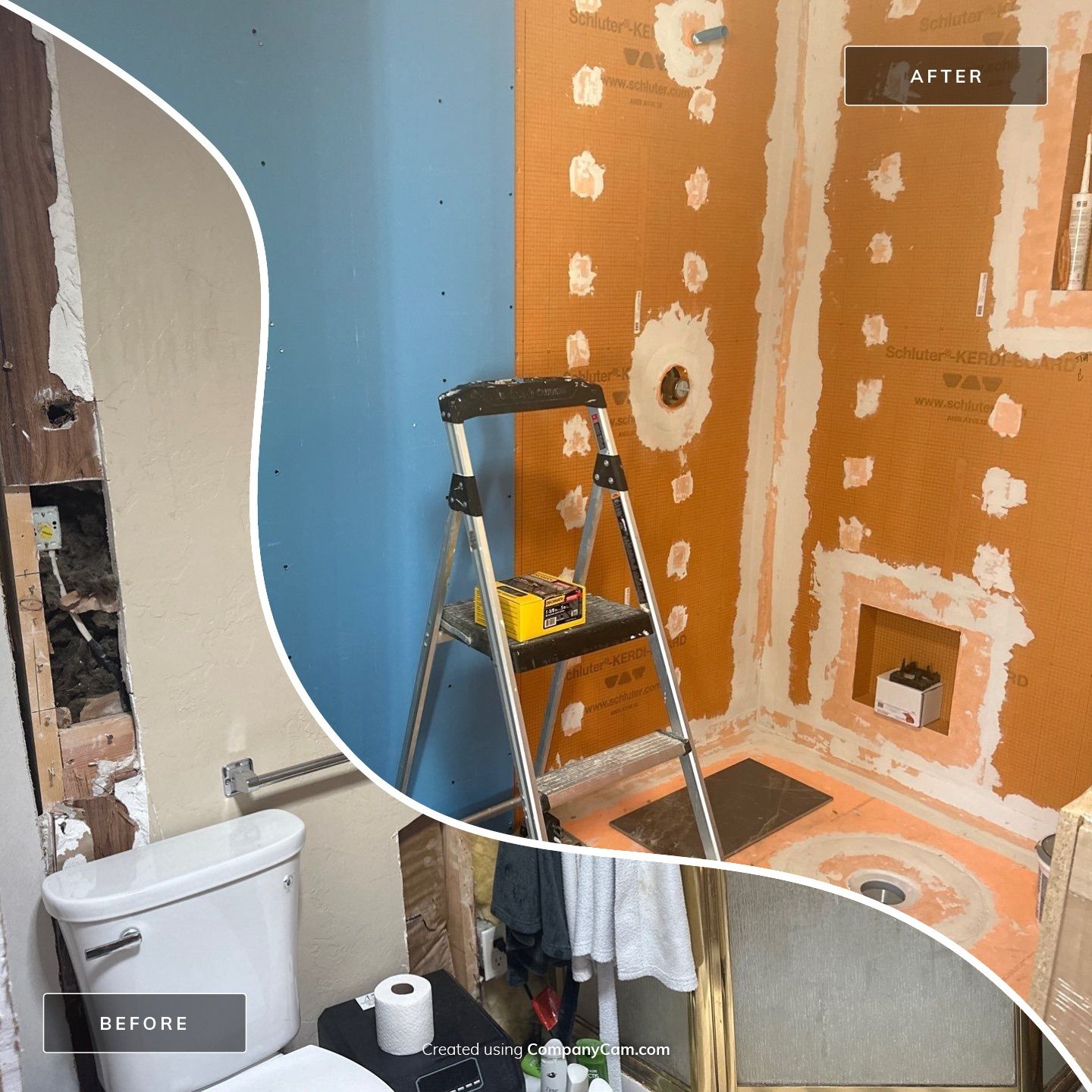 Durango Bathroom Renovation with Tile and Vanity Installation by CompanyCam