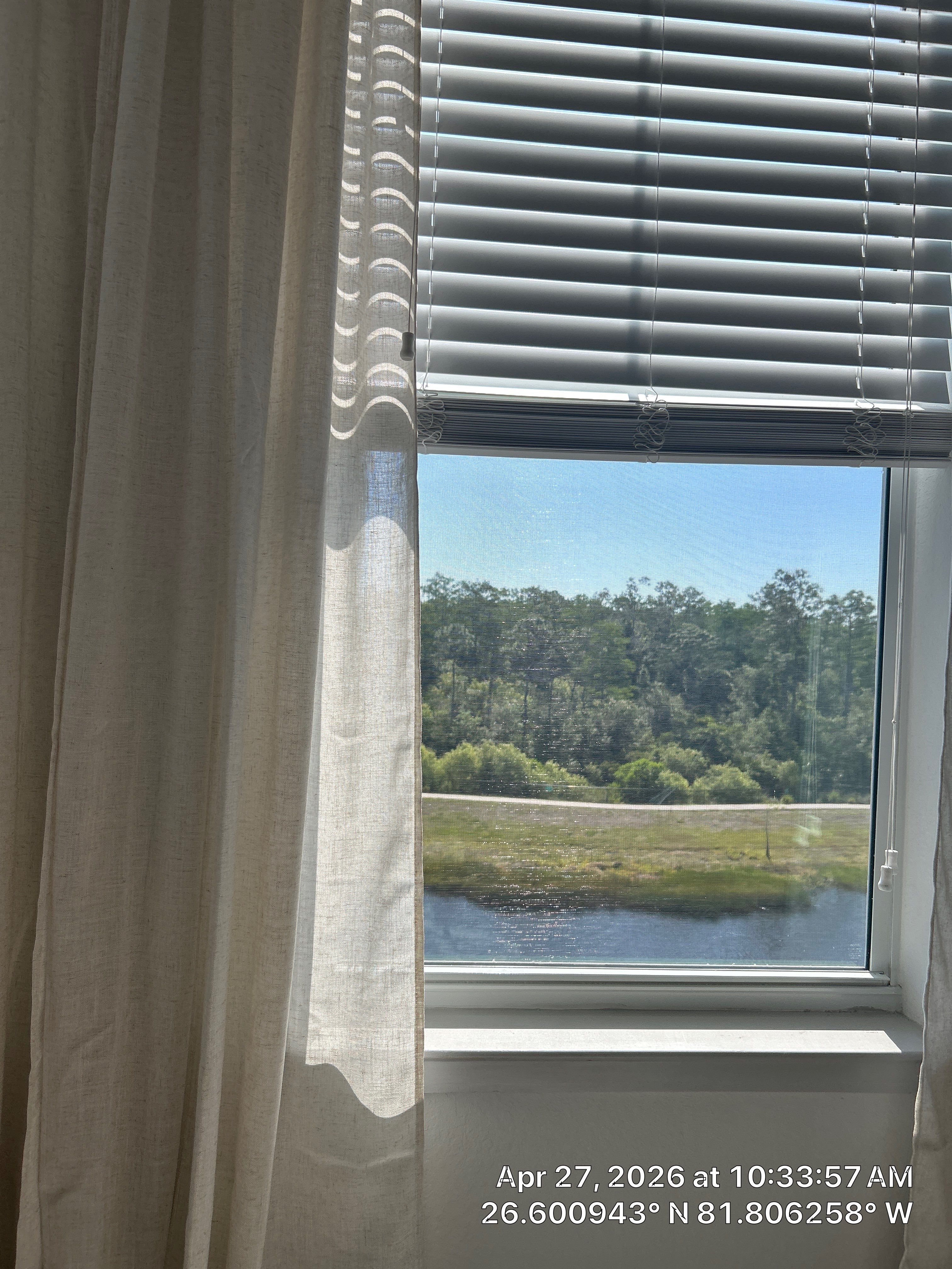Custom Window Treatment Installation for Wellington New Construction Home by CompanyCam Sales Demo