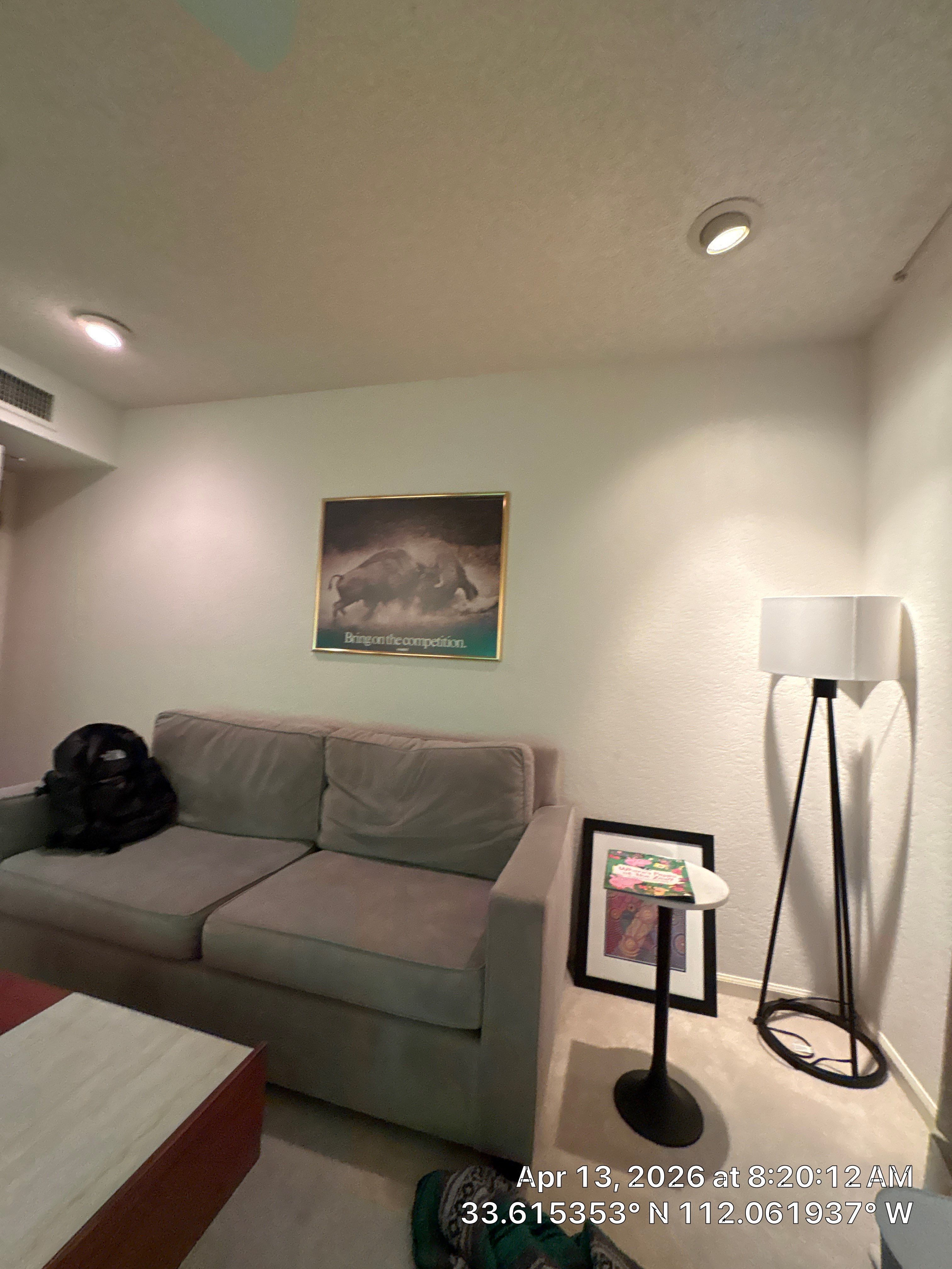 Phoenix Home Office Setup with Custom AV Wall Mounting by CompanyCam Sales Demo