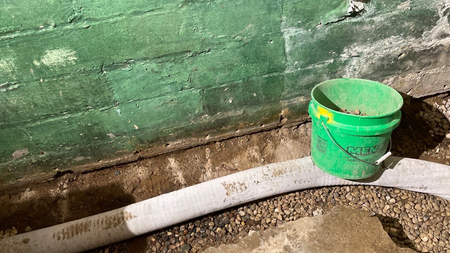Interior Drain Tile for a South Minneapolis Basement by Waterproofing Northeast