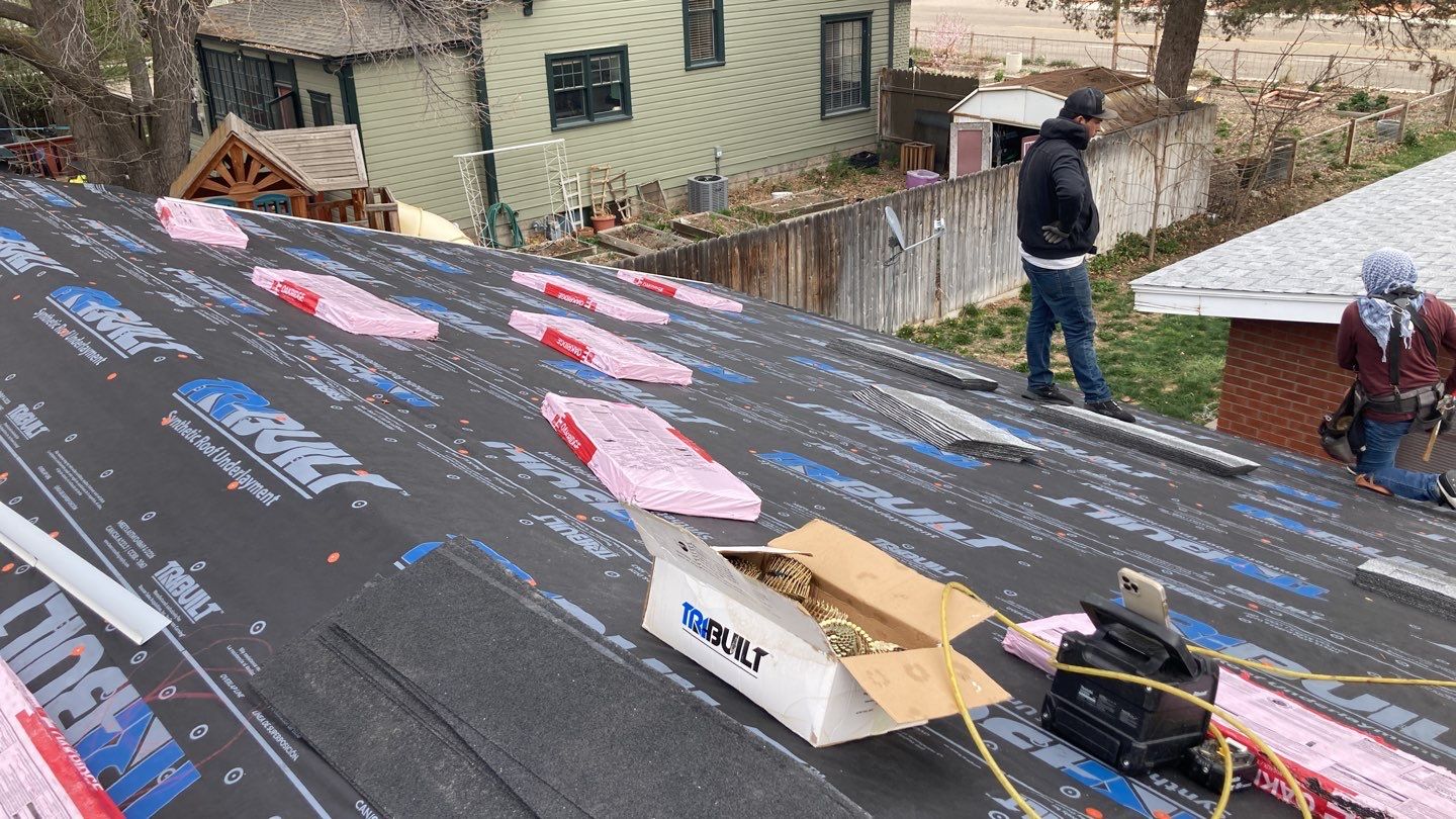 Low Pitch Residential Roofing Installation for damaged roof in Nampa by ID Roofing LLC