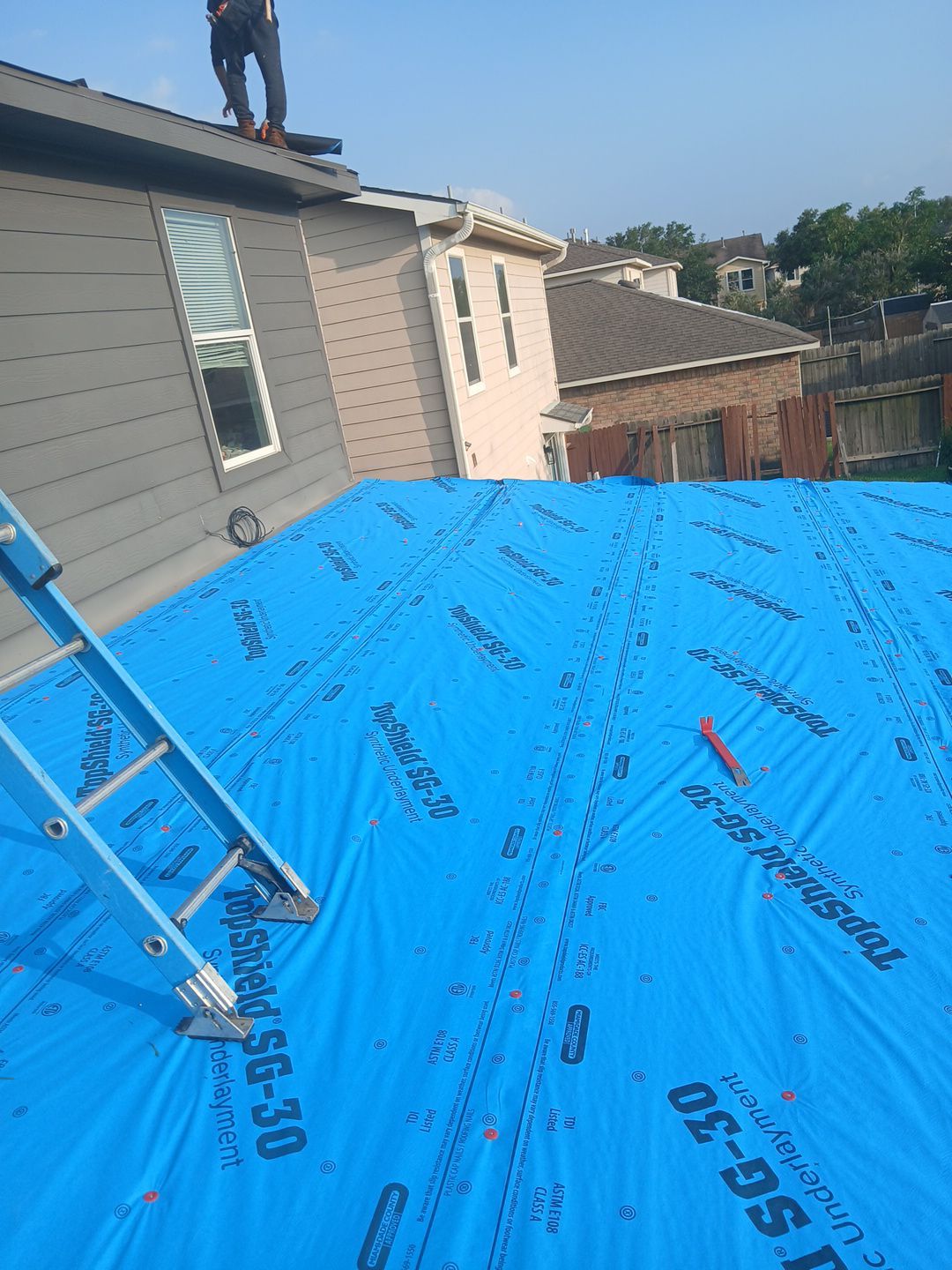 Residential Roofing Repair using Owen's Corning Duration (Lifetime) Shingles by Roof Repair Services LLC