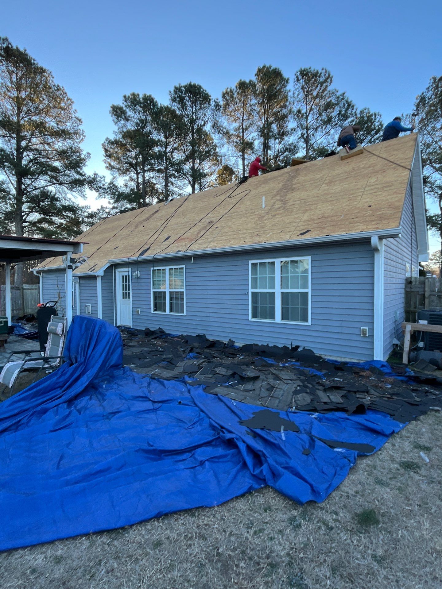 Owens Corning Slatestone Gray Shingles by Karcher Roofing & Construction