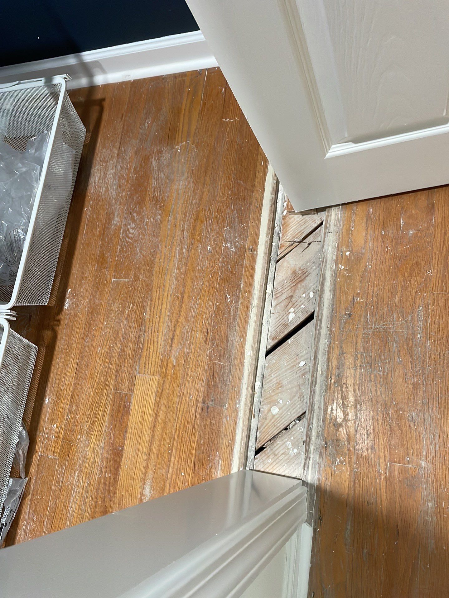 Red Oak refinish with Provencial stain by Footprints Floors of East Atlanta