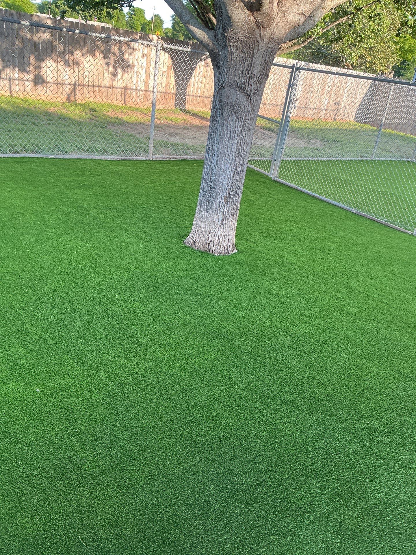 Synthetic Turf Installation using Pet Turf by Turf Concepts