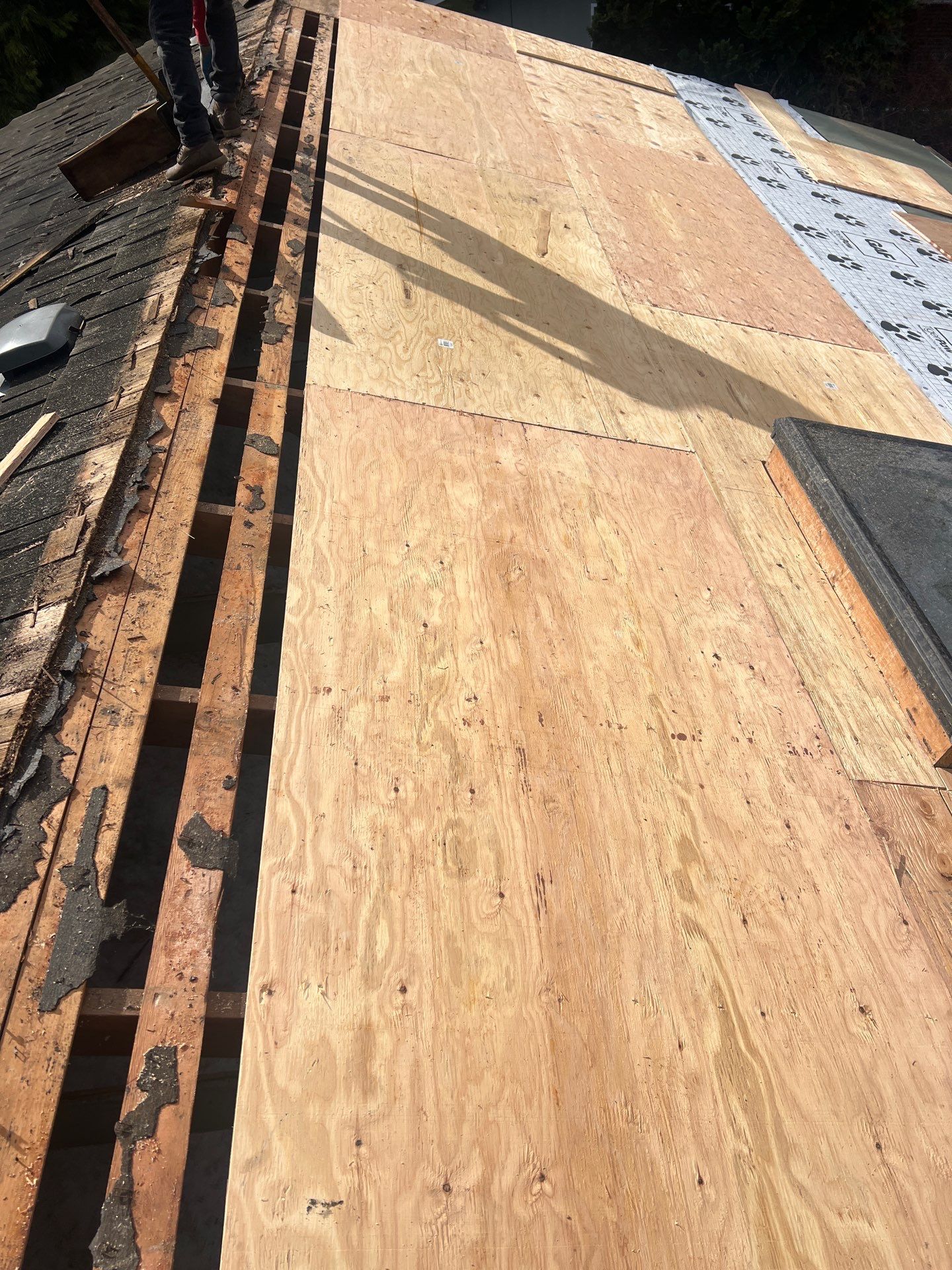 Residential Roofing Installation using GAF HDZ Shingles by Roofing Formula LLC