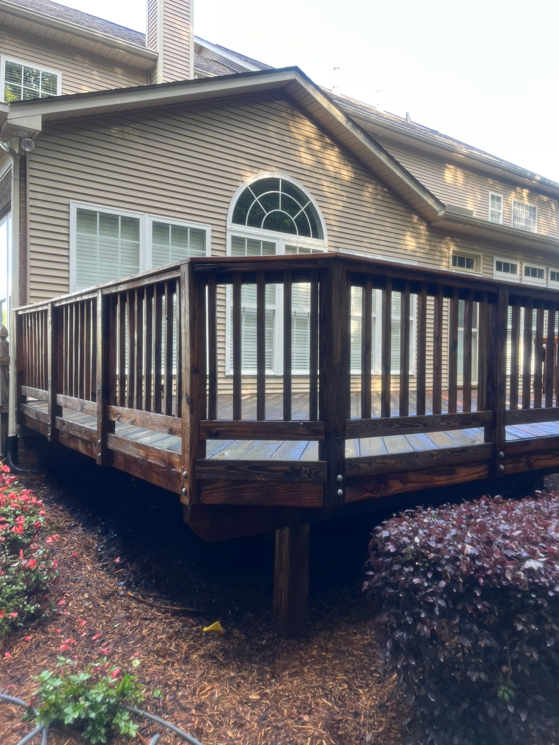 Weathered Deck using Wood Sealant by DuraSeal