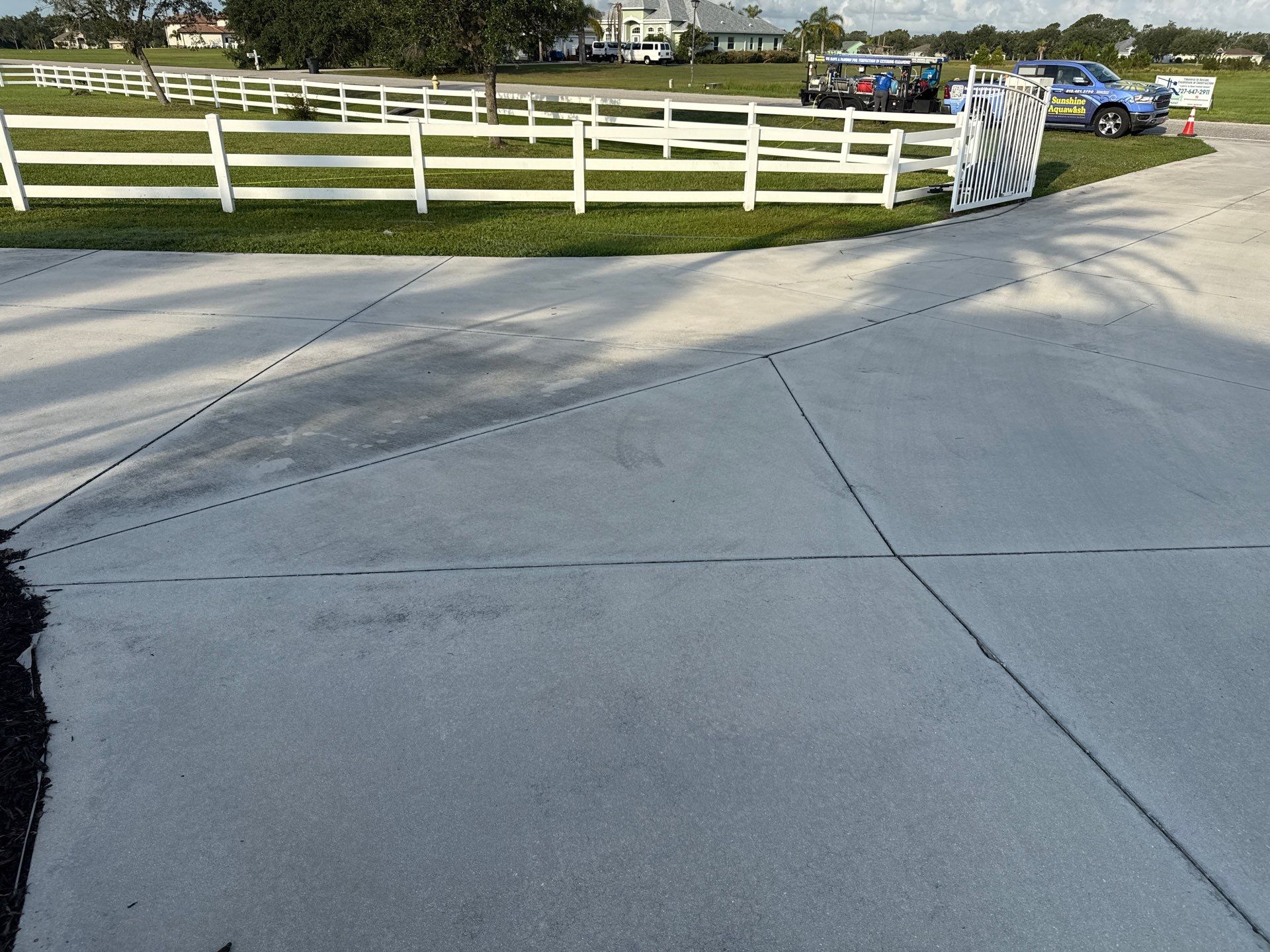 Comprehensive Exterior Cleaning for 2-Story Home in Foxbrook Community – Parrish, FL by Sunshine AquaWash