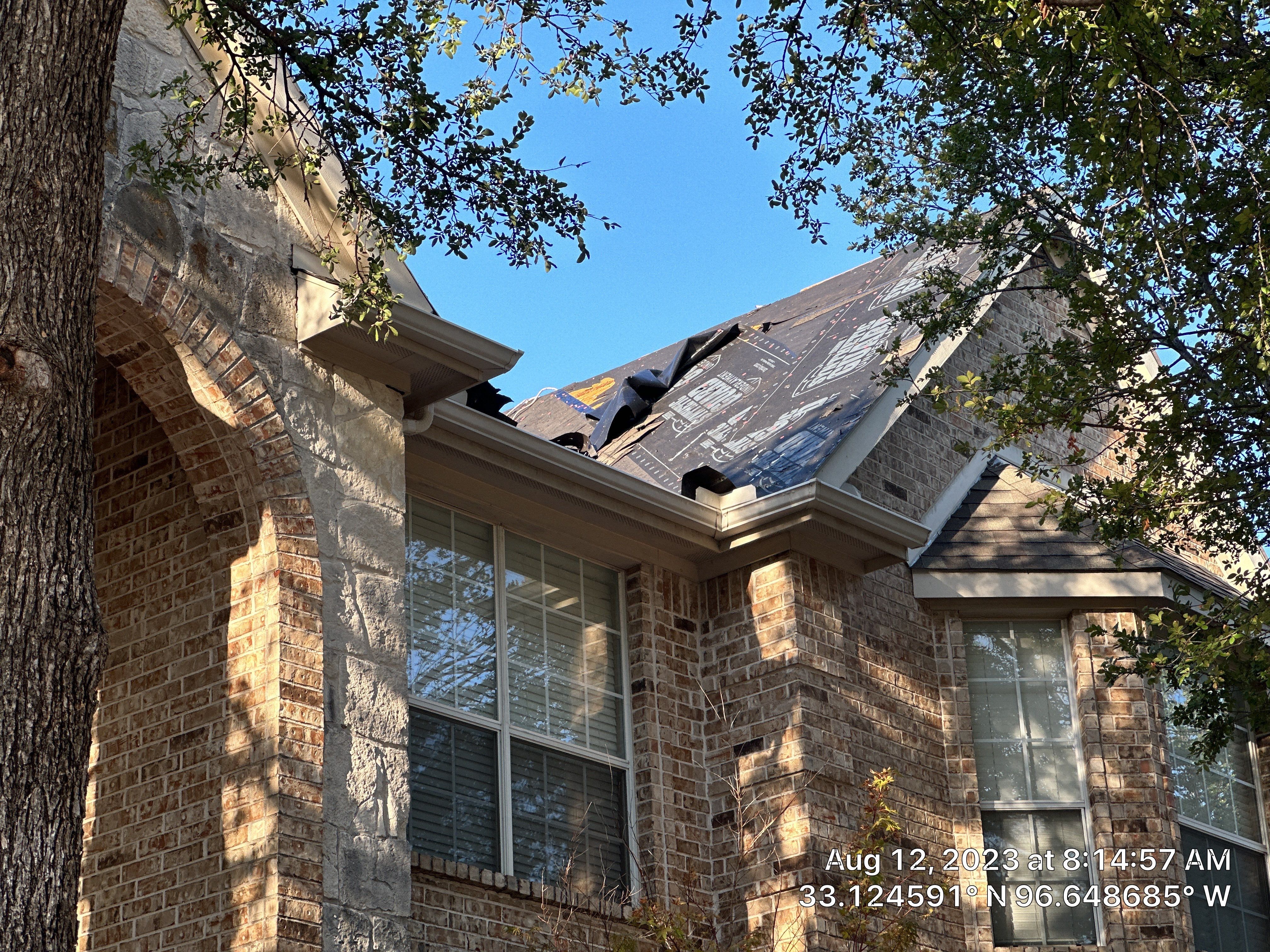 Property Repairs After Hail Storm Plano Texas by Eminent Roofing & Auto Hail Repair