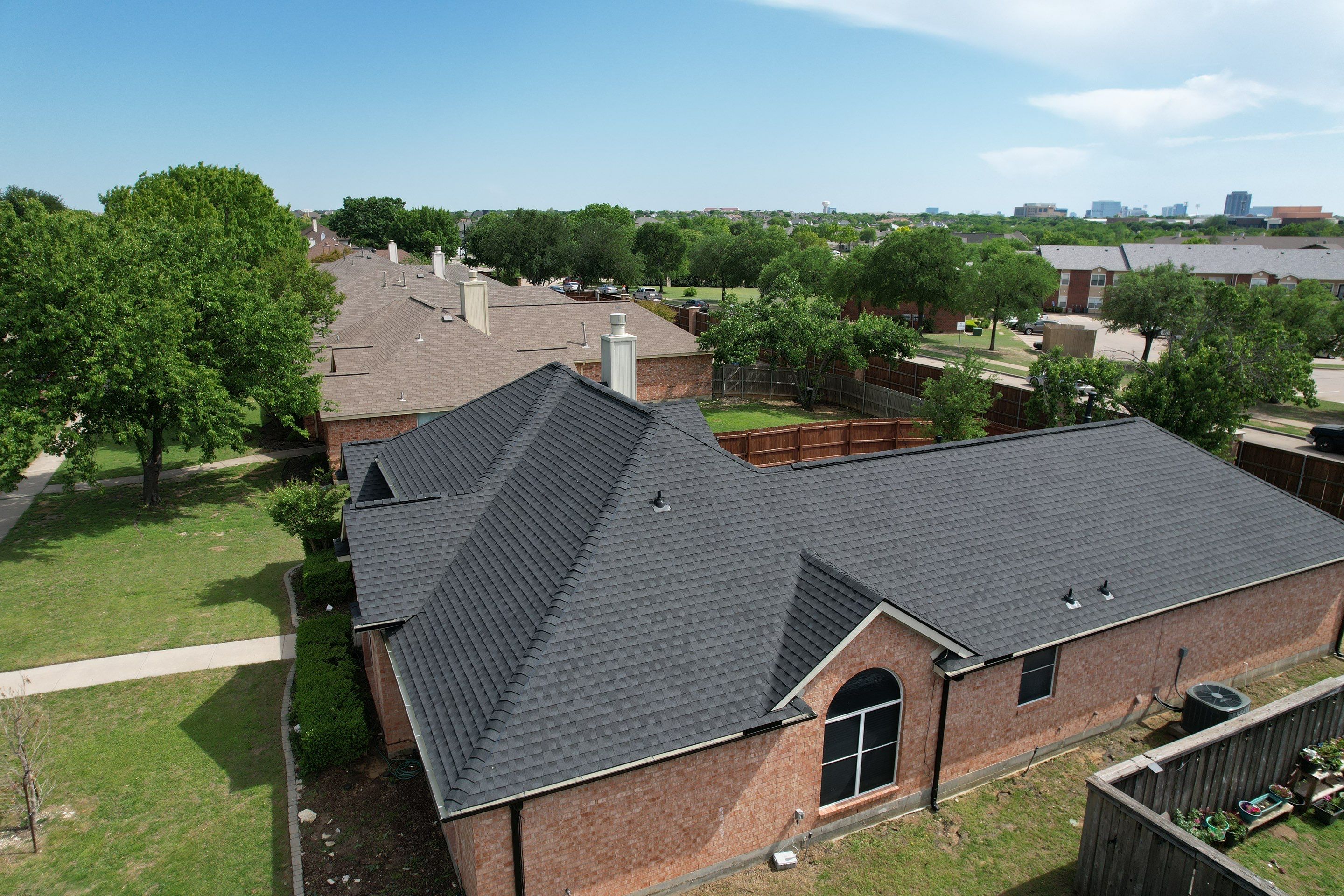 Project in Frisco by Zeus Exteriors