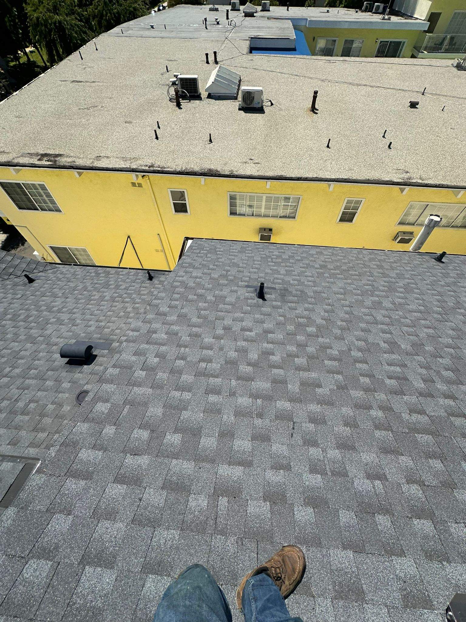 Roof Replacement at the Magic Castle Hotel- Los Angeles, CA 90028 by Epic Roof Replacement