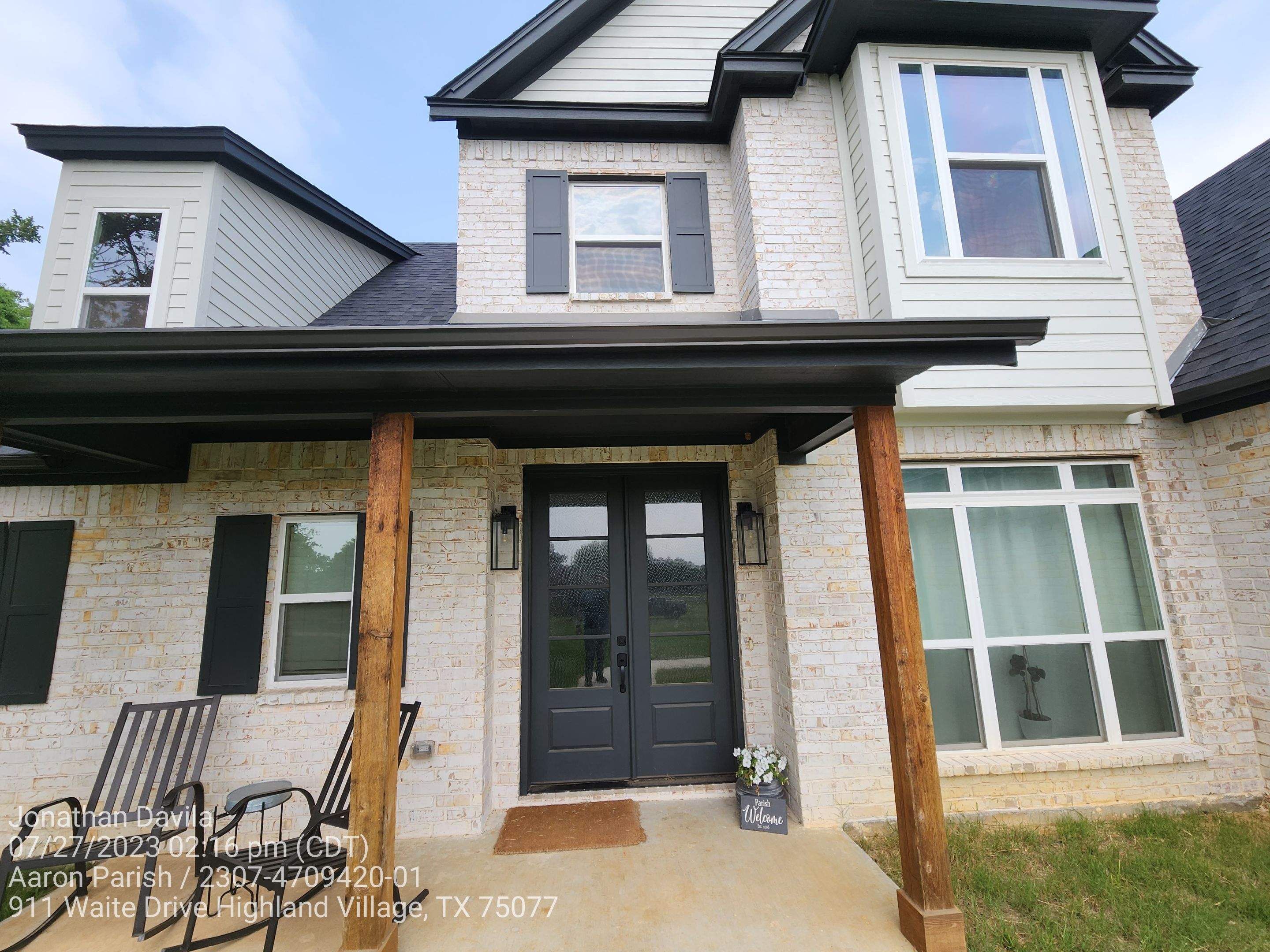 Project in Highland Village by Zeus Exteriors