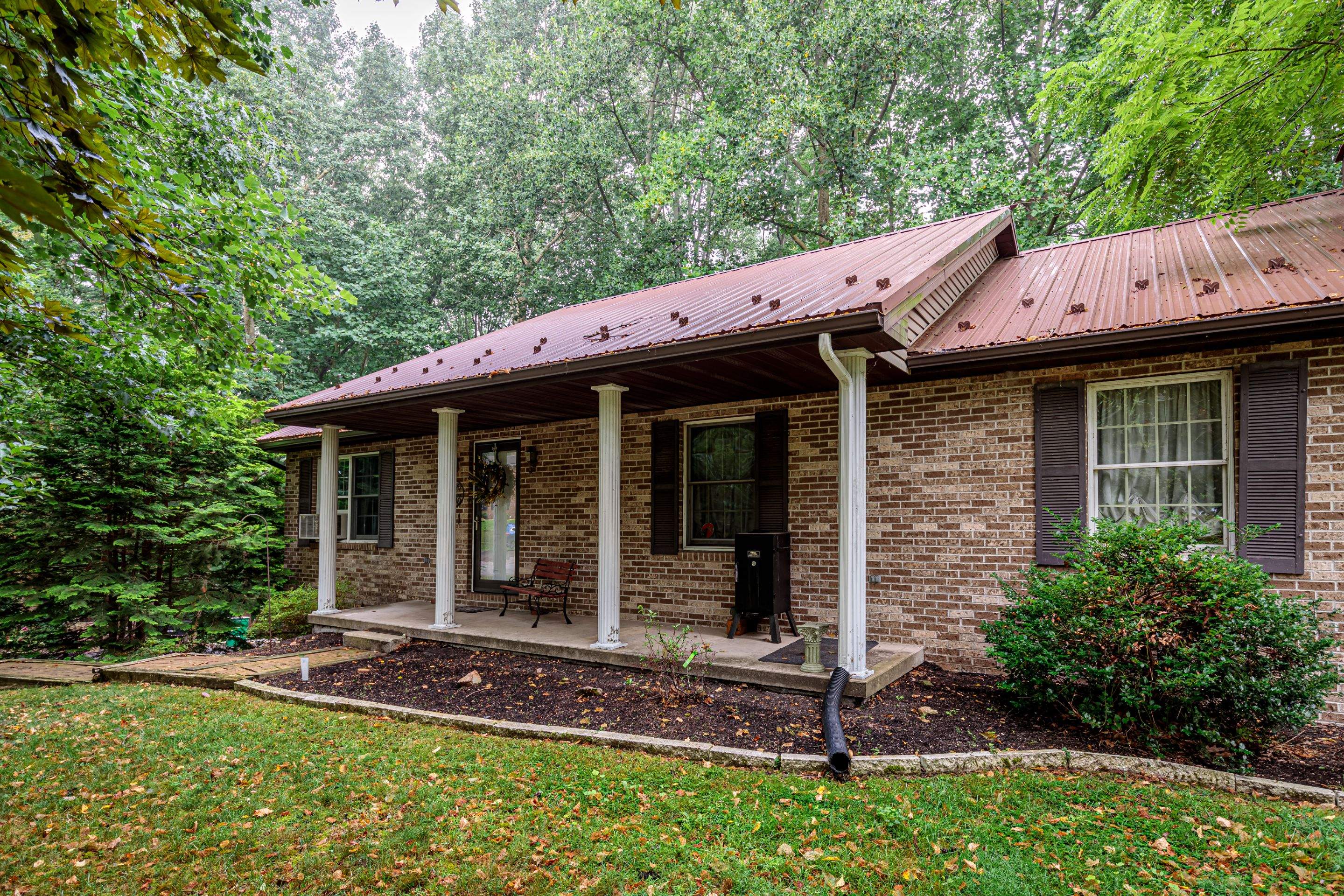 Metal Roof-brown by Esh Builders