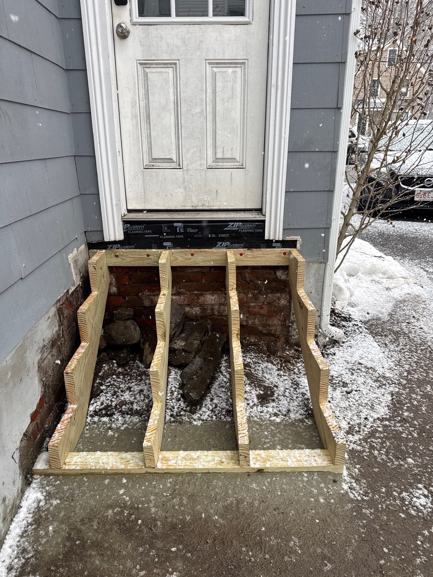 Little steps before and after by CabralCarpentry & Painting LLC