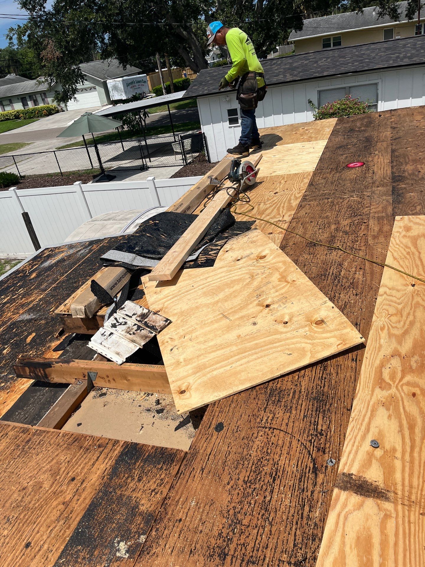 Project in St. Petersburg 33711 by Mitchell Roofing Company LLC 