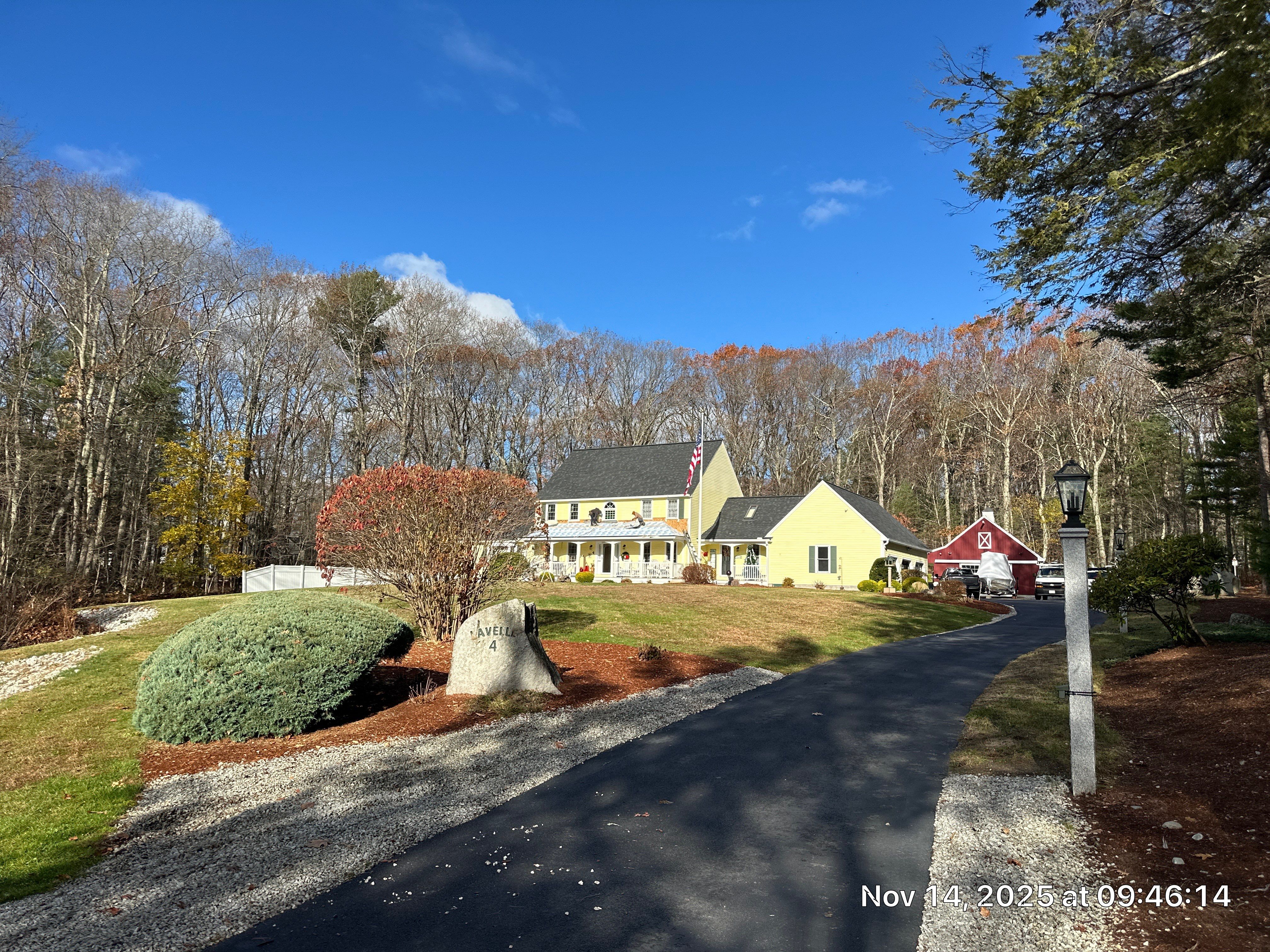 Chelmsford Premium Roof: Onyx Black Shingles with Standing Seam Metal Porch by Mighty Dog Roofing of Greater Middlesex County
