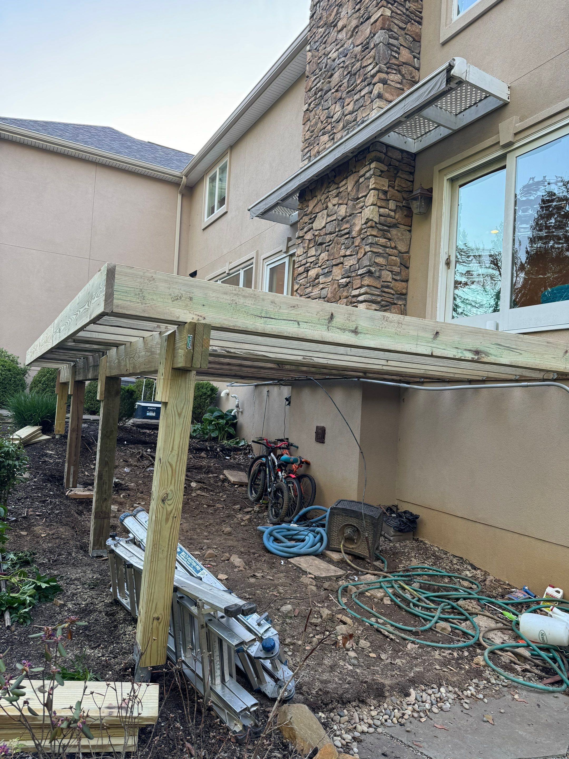 Deck Resurface with Extension by deck guardian
