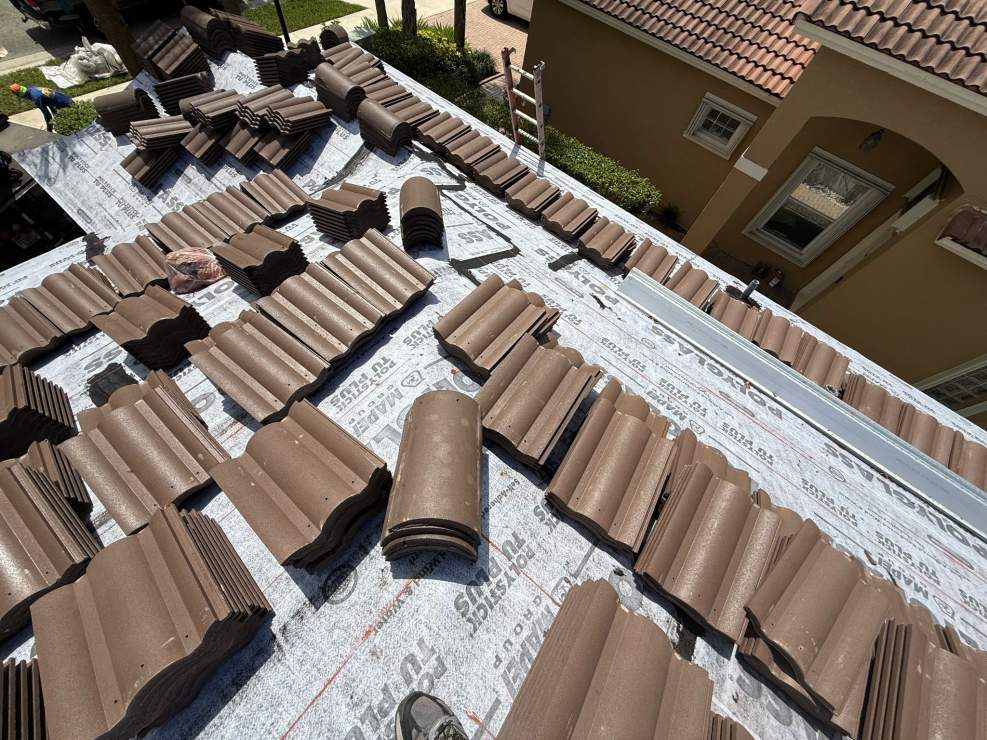 Tile Roof Replacement in Weston by CTC Roofing