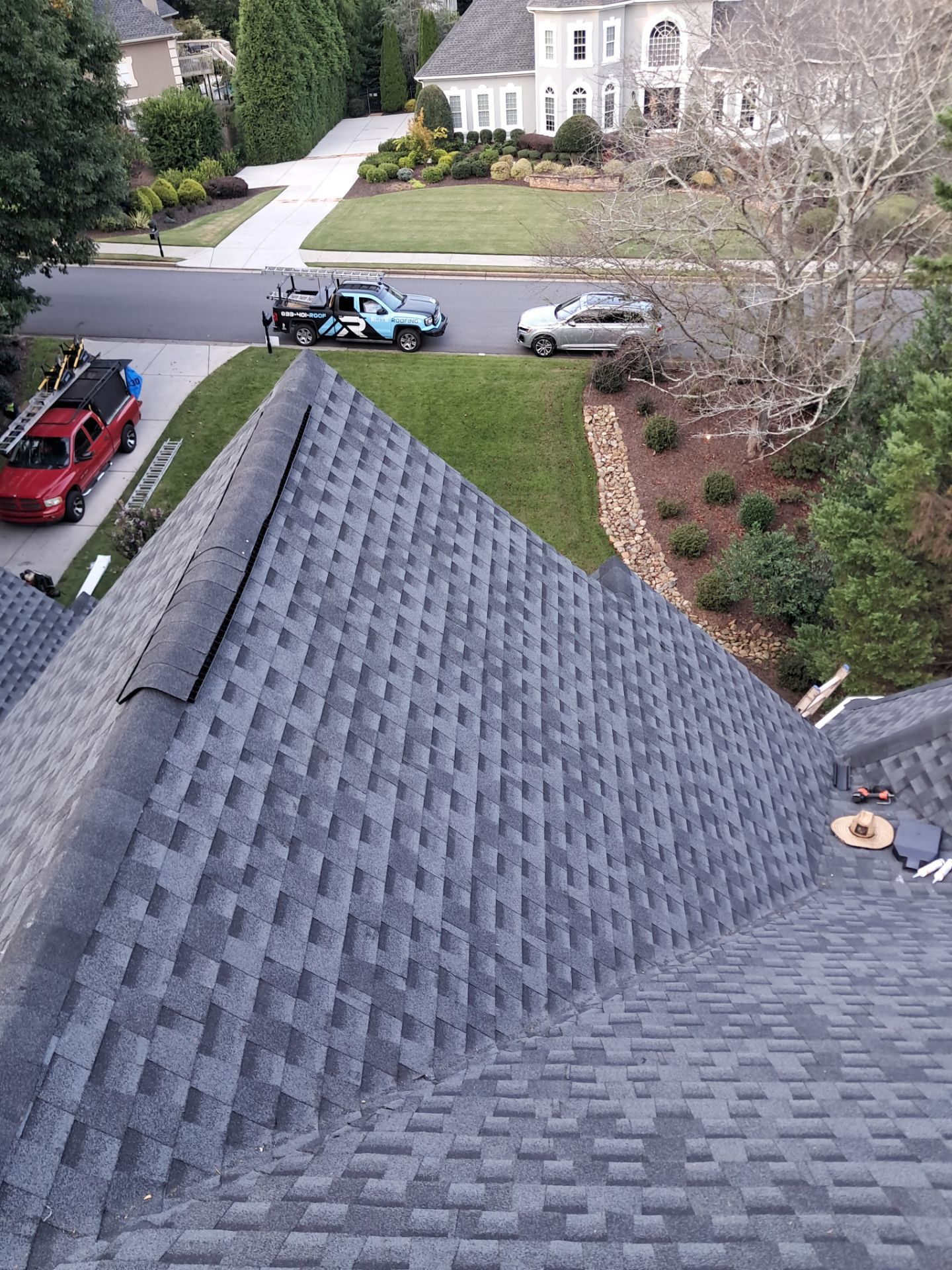 Residential Roof Replacement using GAF HDZ - Charcoal shingles by Elite Roofing LLC