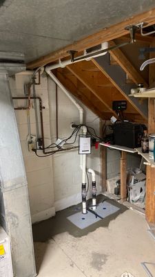 Interior Basement Waterproofing System