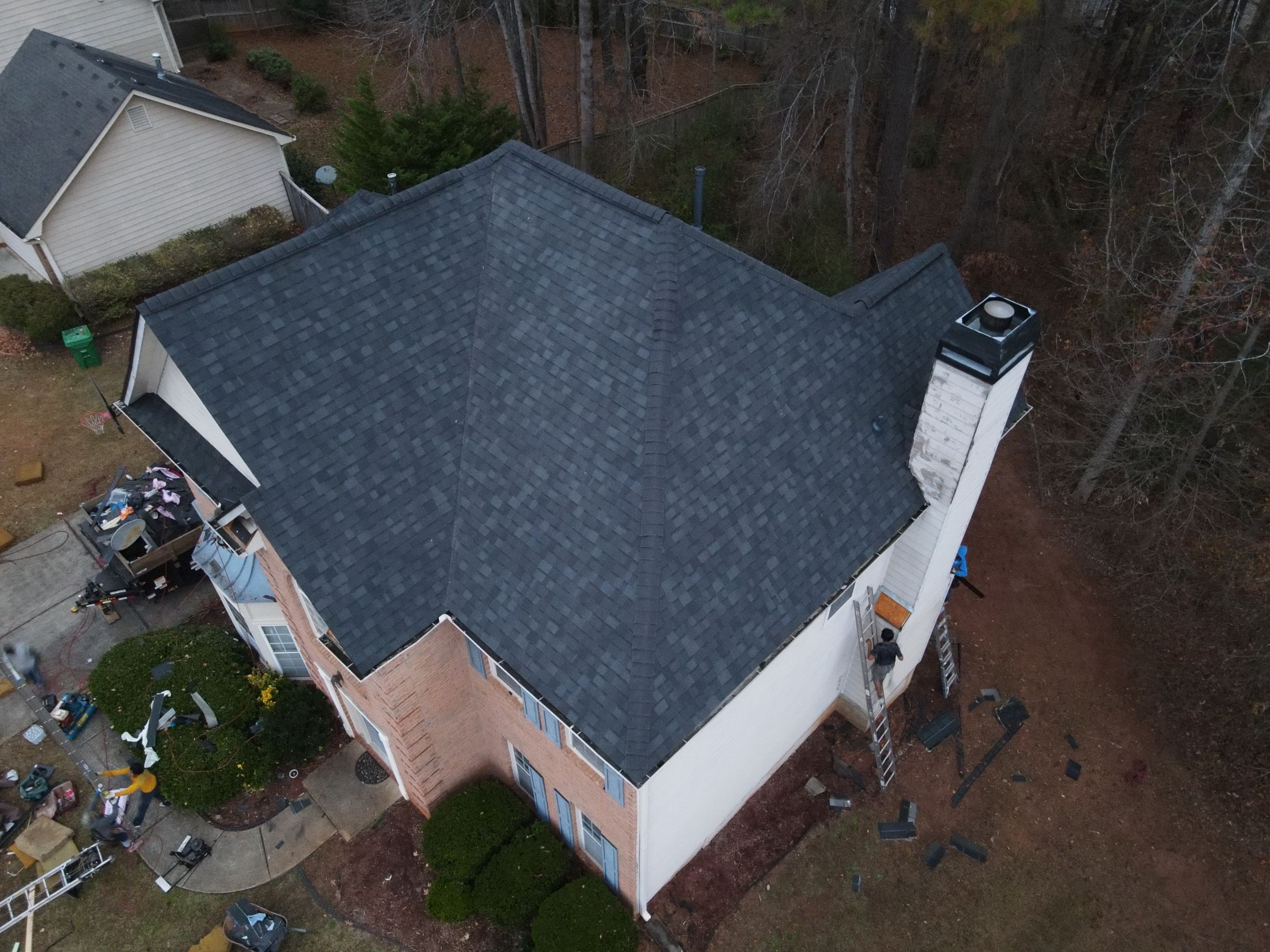 Residential Roofing Installation using Owens Corning by Inspector Roofing and Restoration