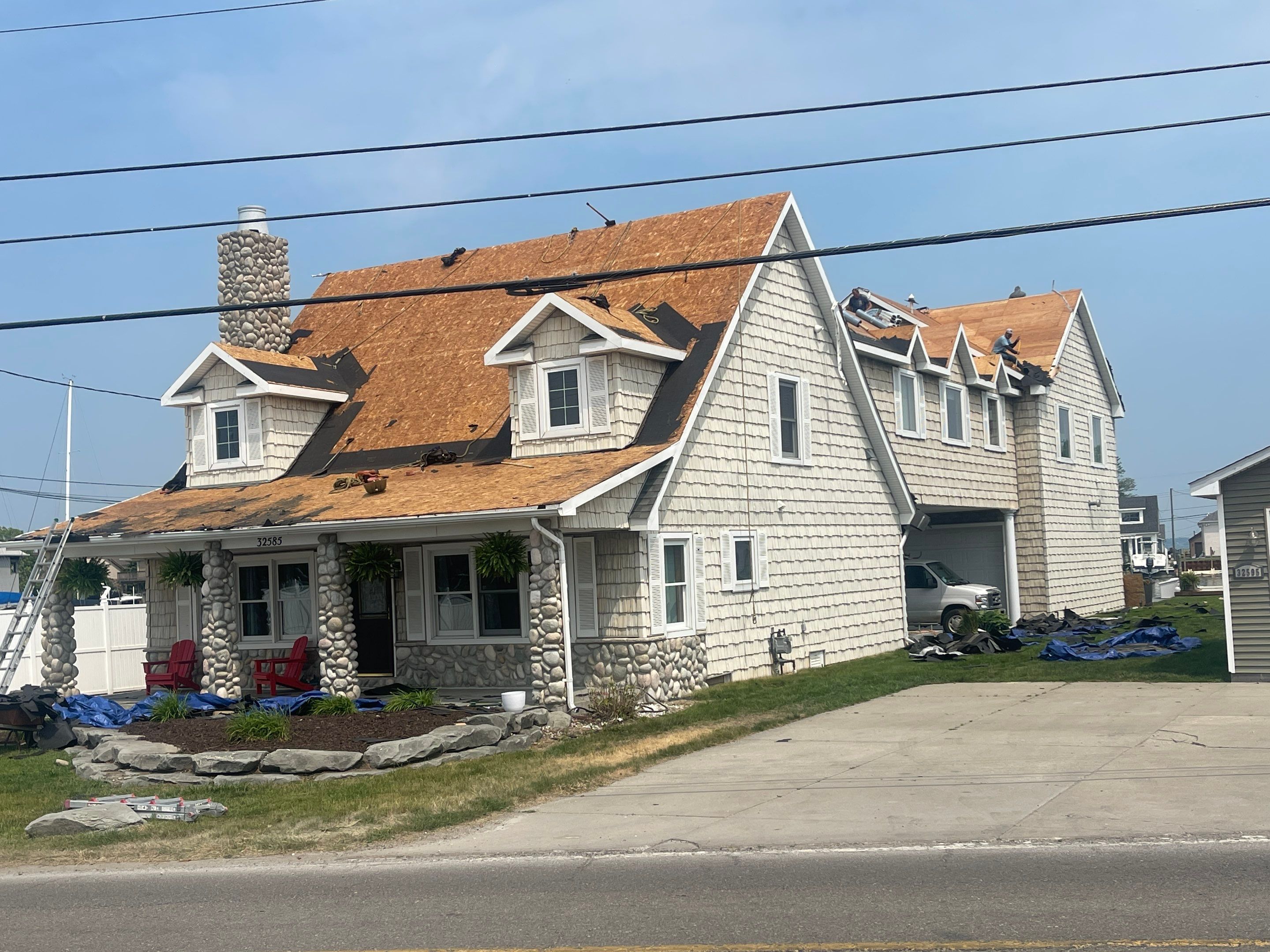 Residential Roofing Installation using IKO Dynasty - Glacier by JNR Roofing LLC