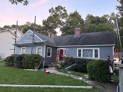 Siding Installation using Certainteed Monogram Flagstone