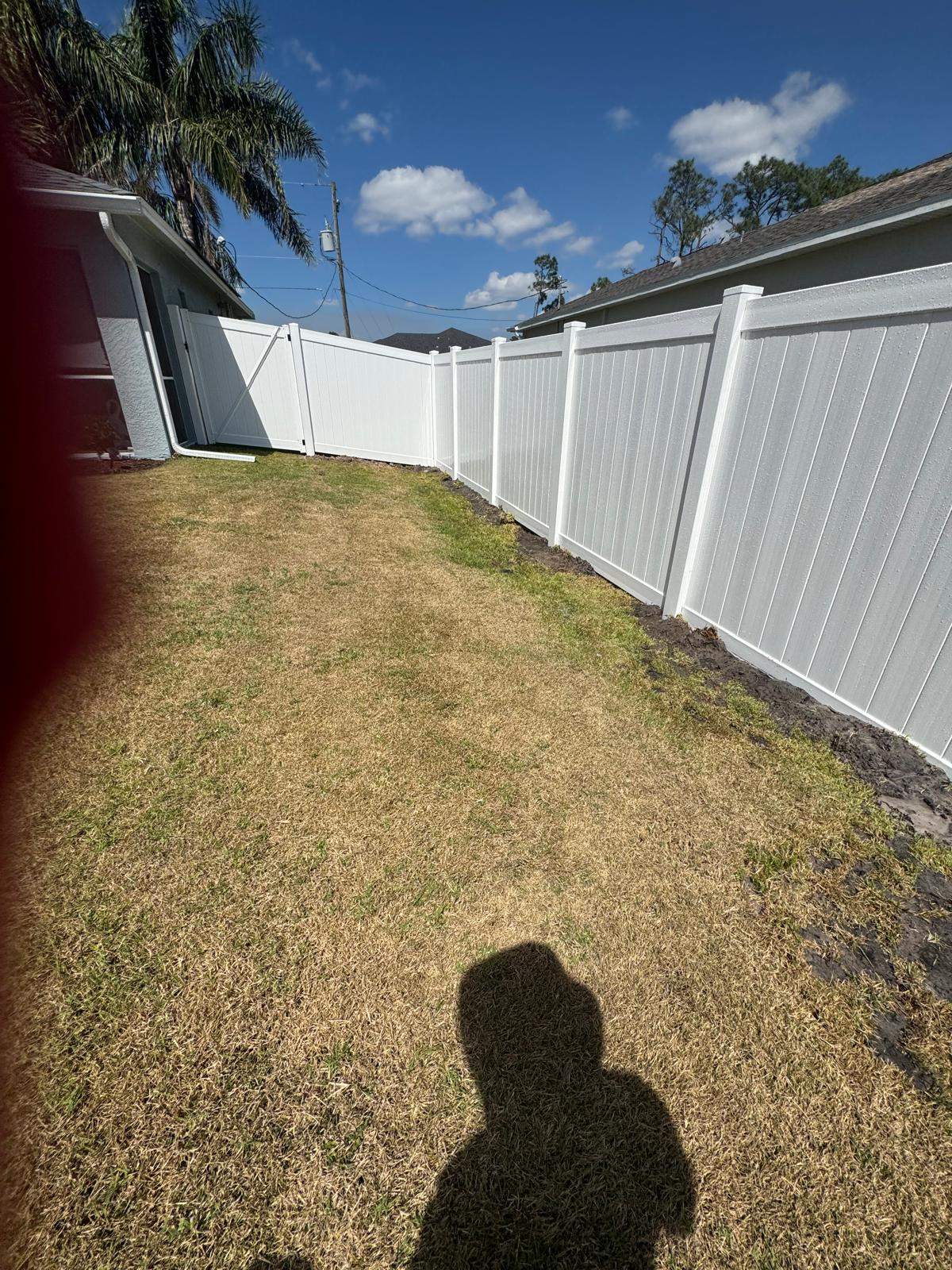 Vinyl Fence in North Port  by True Fence LLC