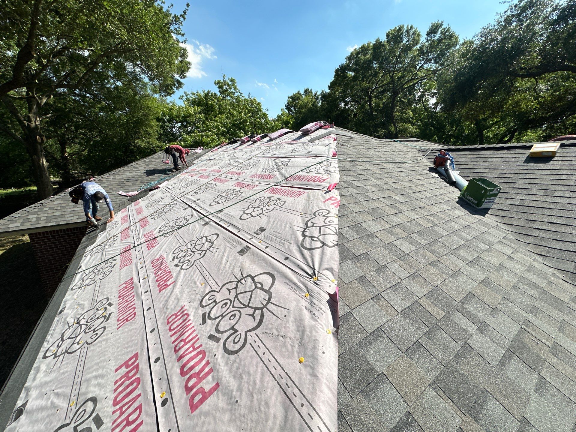 Project in Baytown by Motion Roofing