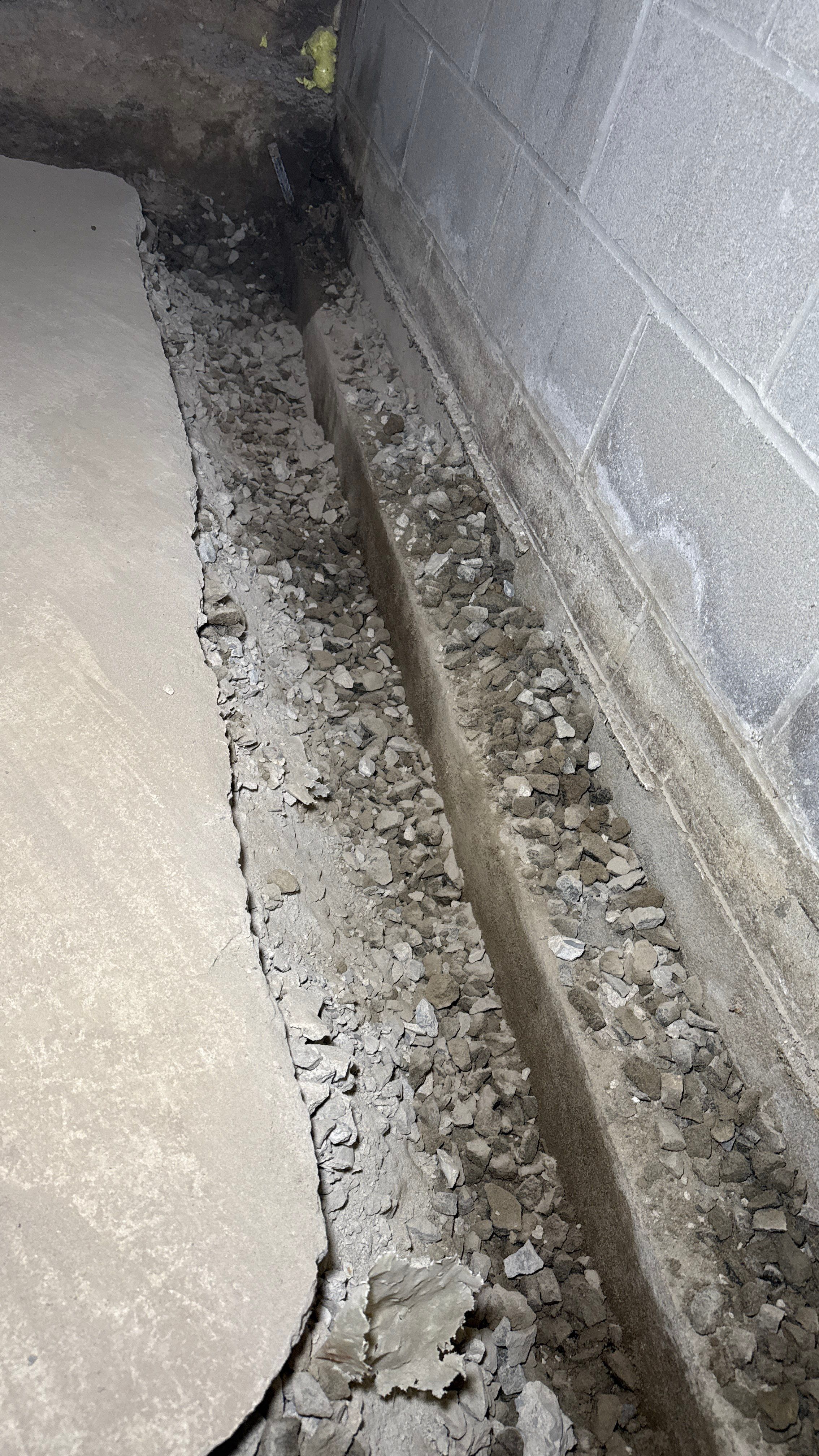 Interior French Drain in Princeton, NJ by Pure Service Pro, LLC 