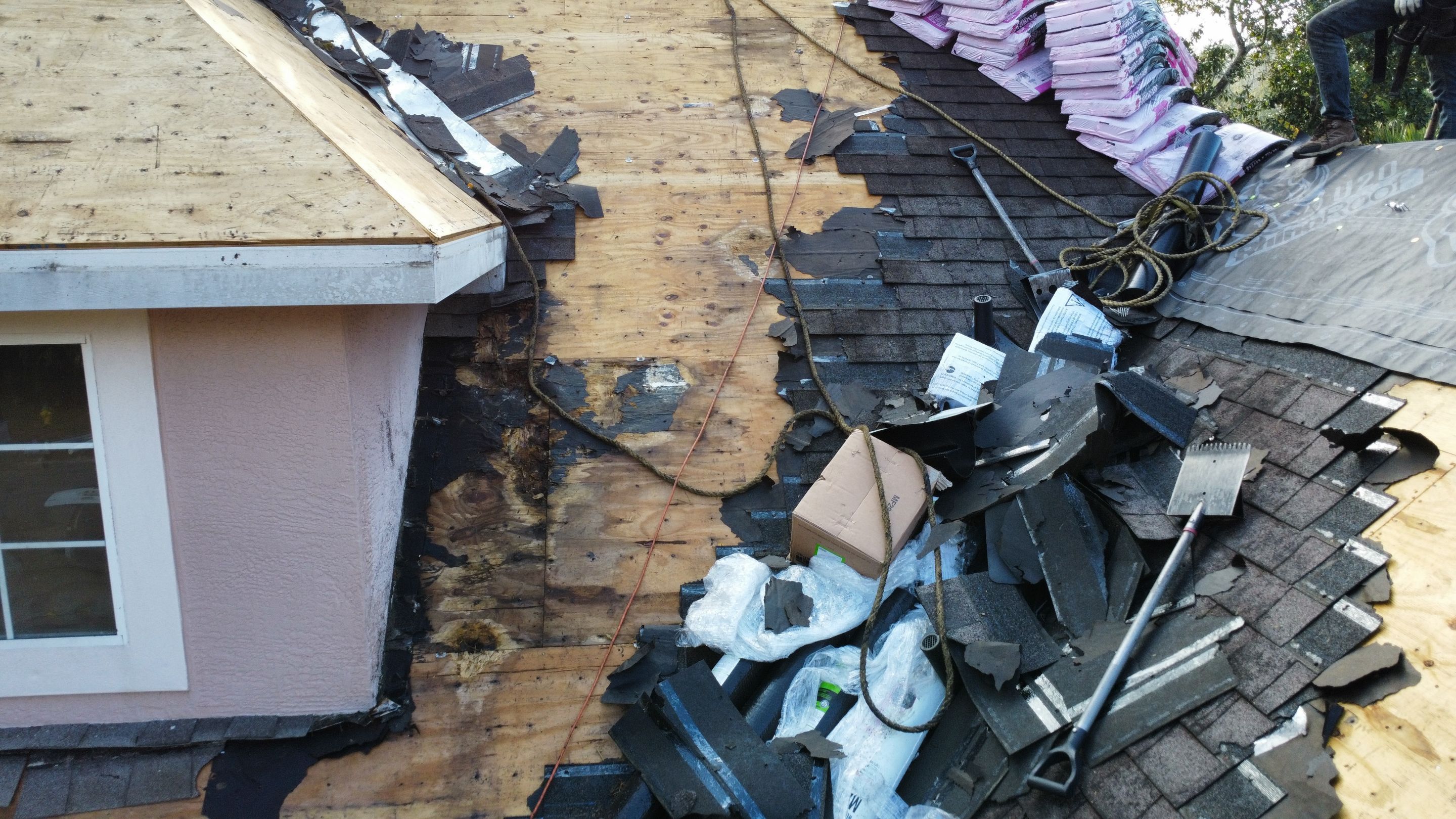 Full Residential Roof Replacement and Re-Decking in Flagler Beach by Trinity Restoration and Roofing LLC