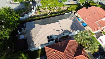 Metal Roof - Galvalume - Sandstone