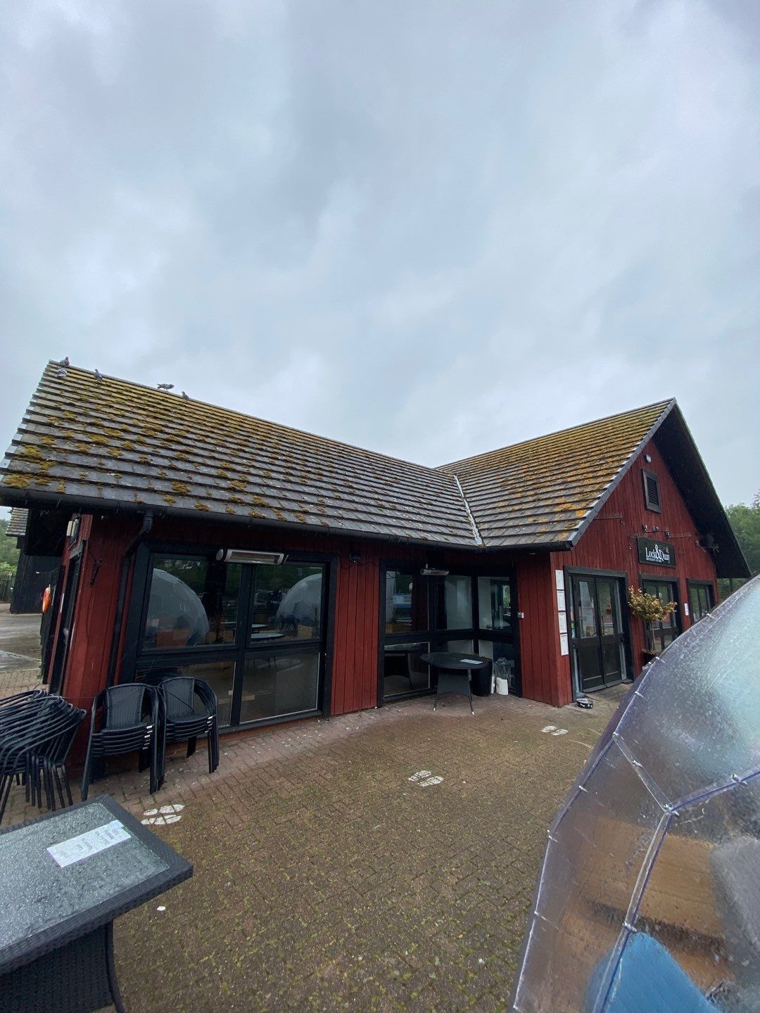 Roof And Render Clean using Honda 15lpm Low Pressure Washing Machine by Ges Exterior Cleaning ltd