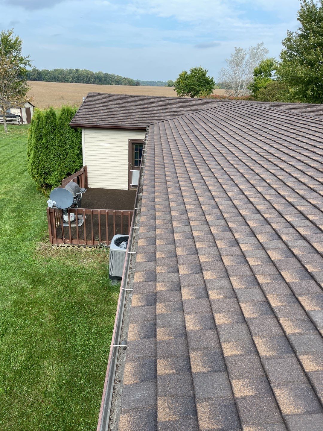 Stone Coated Metal Shingle Roof Replacement in Columbia City, Indiana by 4Ever Metal Roofing