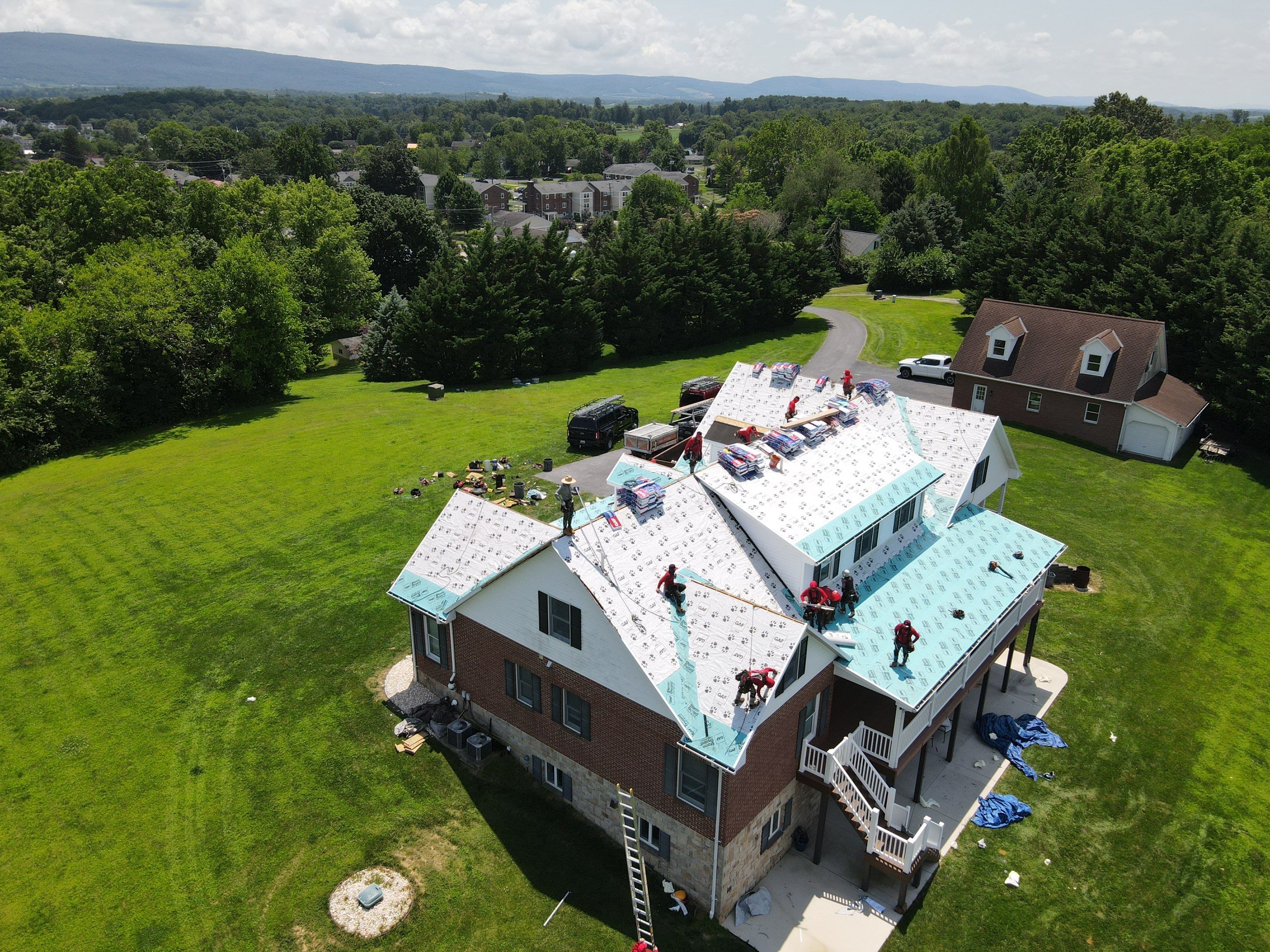 Gaf Roof Replacement - Barkwood  by Teflon Roofing