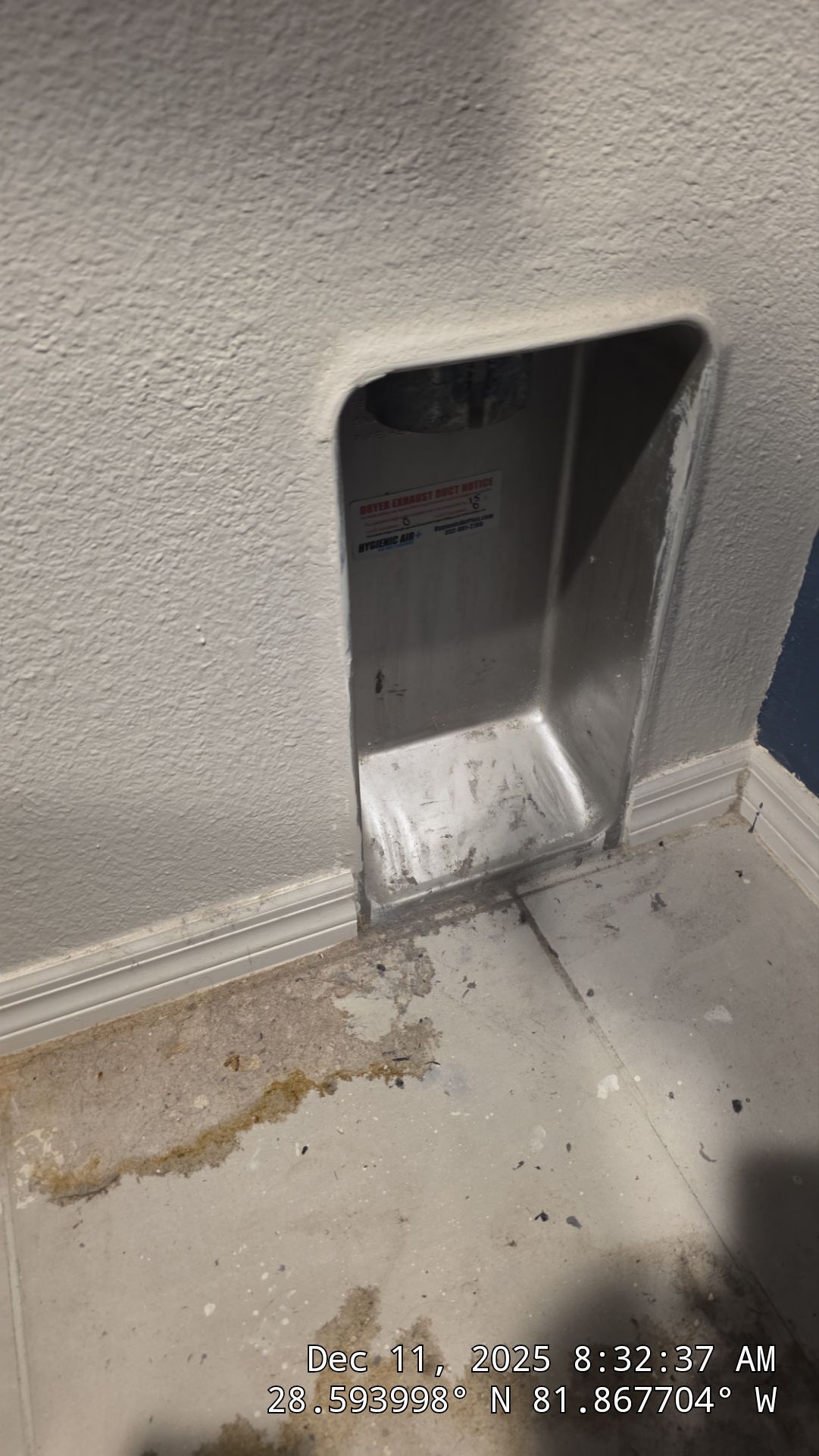 Dryer Vent Cleaning in Groveland by Hygienic Air, Inc