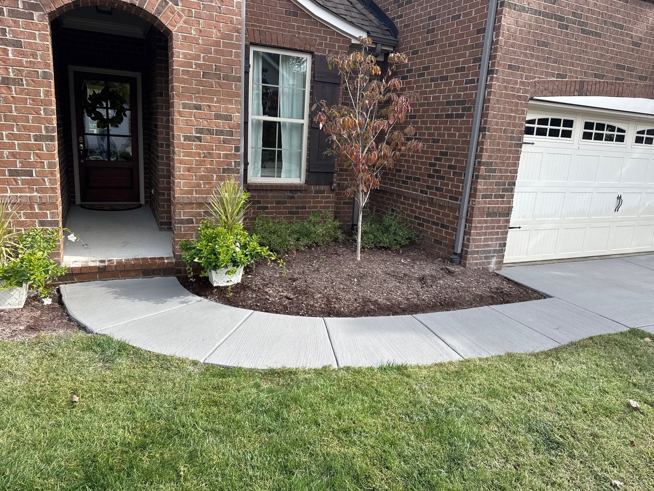 Project in Thompson's Station by Craftman Concrete