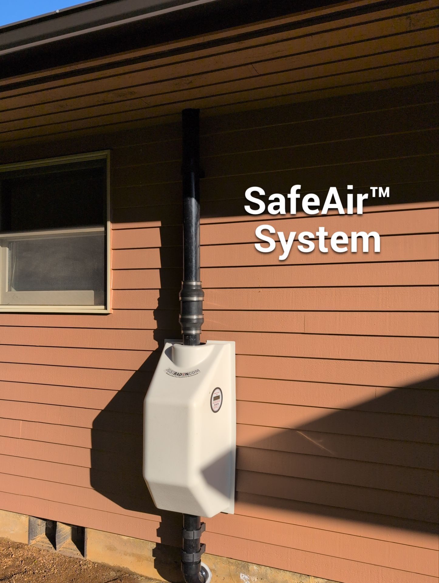 SafeAir™ System with RadonWell™ by JustRadon.Com