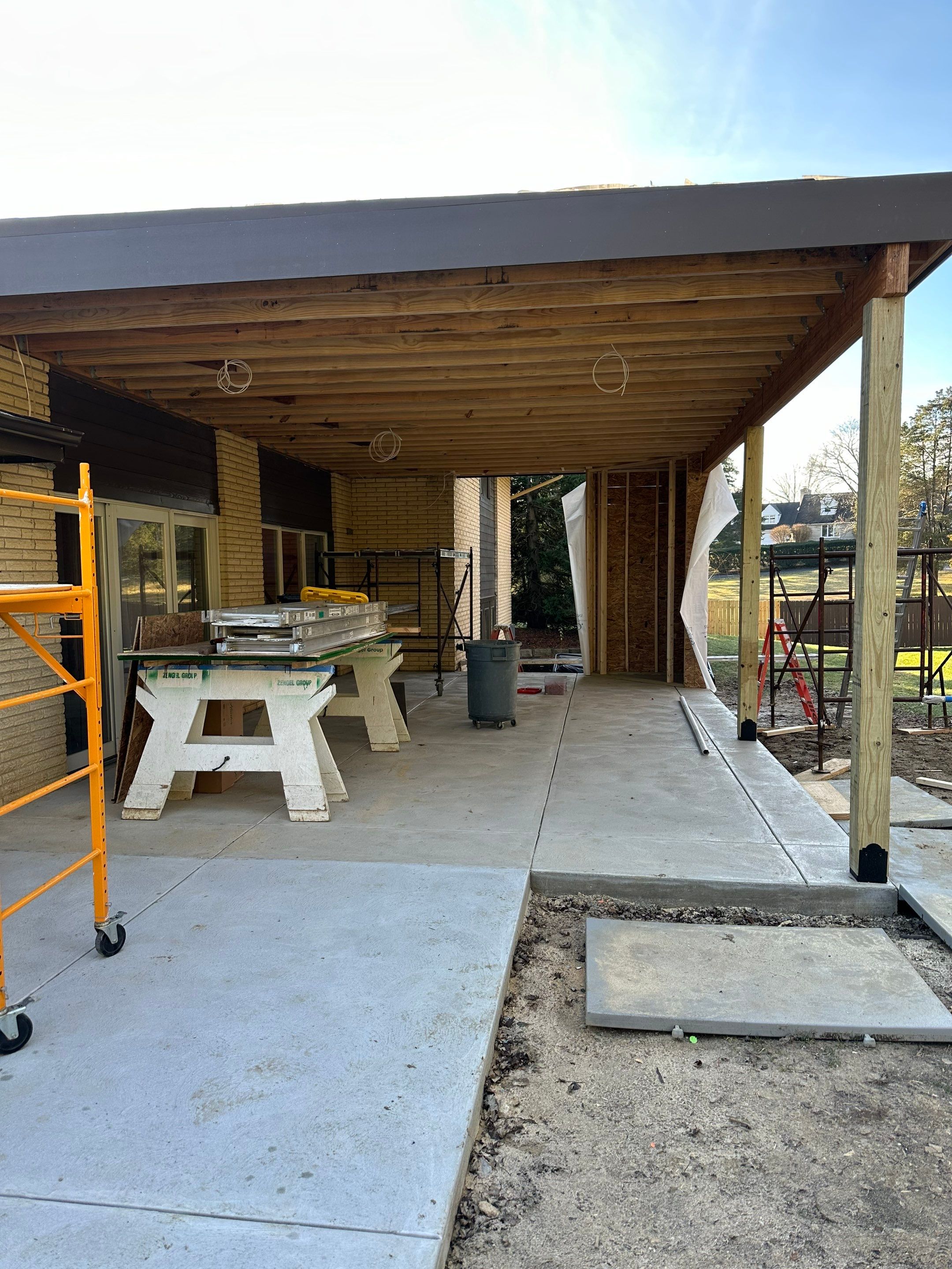 Centerville Covered Patio by Zengel Group